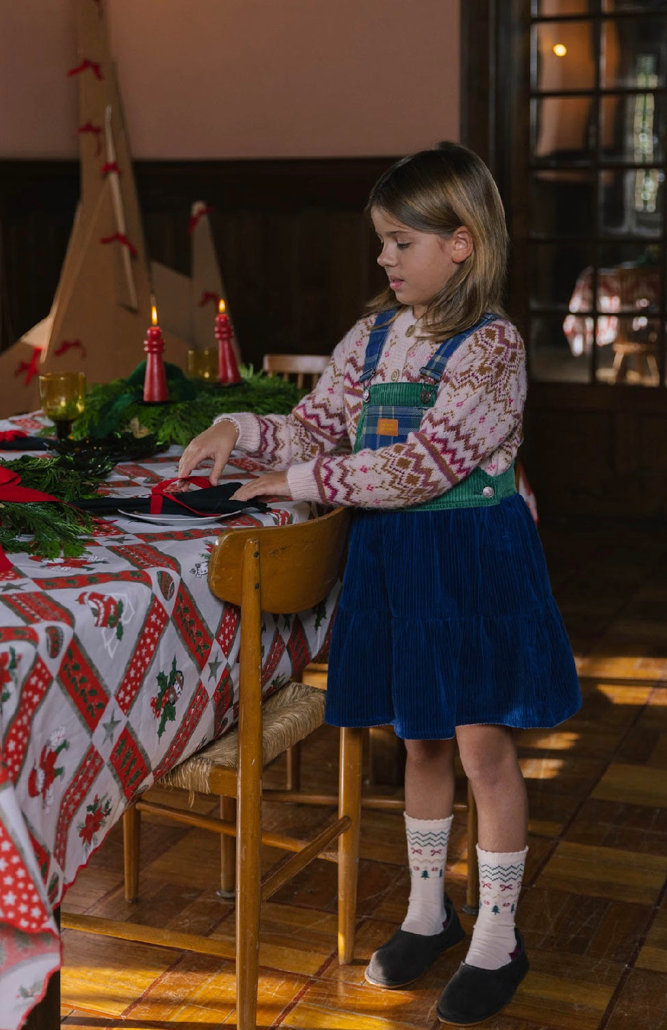 Azevinho Skirt Overalls