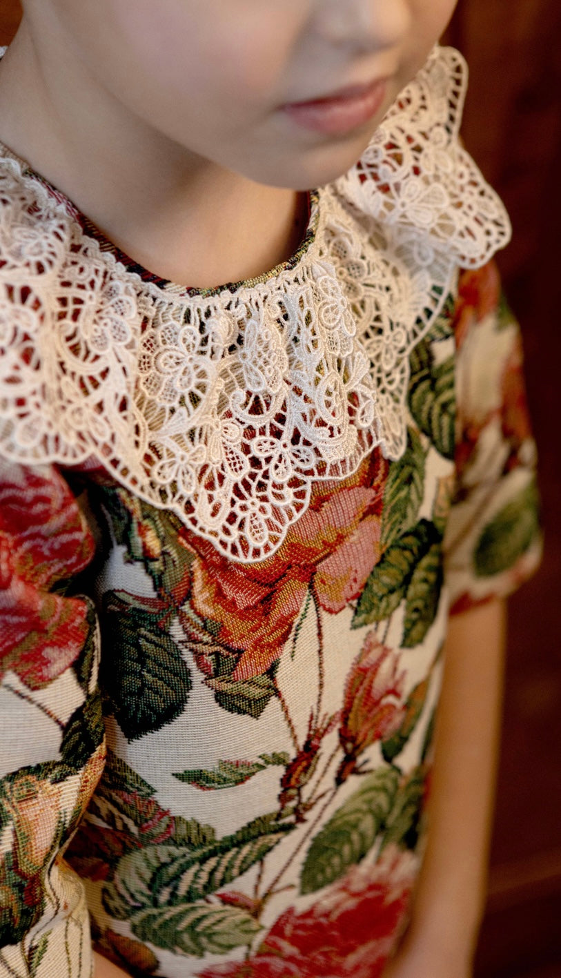 Albina Dress | White Floral