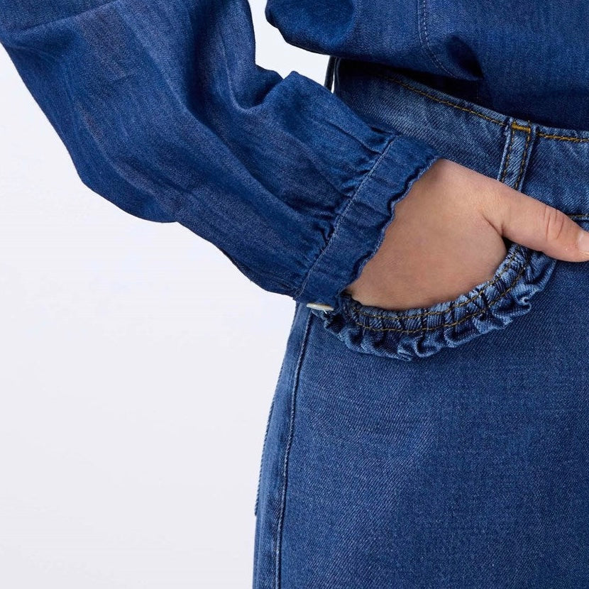 Amara Denim Pants | Blue Vintage