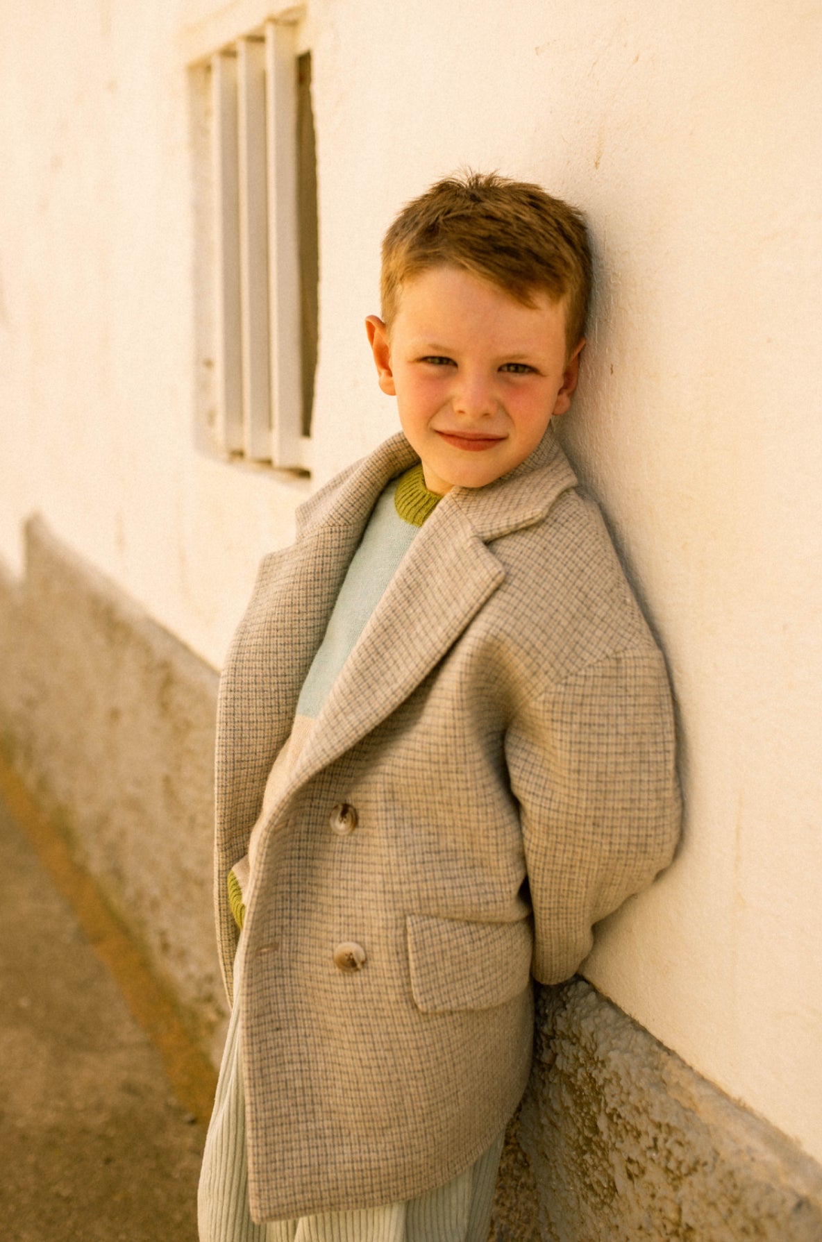 Perla Oversized Coat | Grey