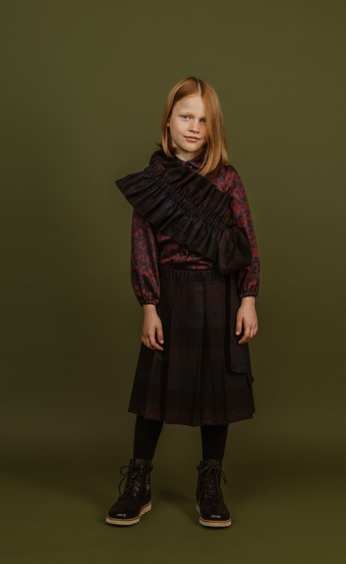 Gia Skirt | Aubergine