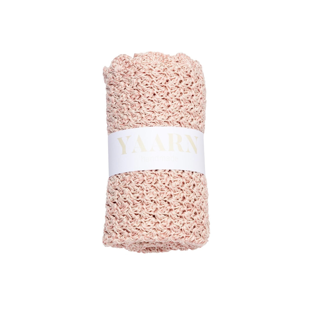 Cotton Heirloom Blanket | Light Blush