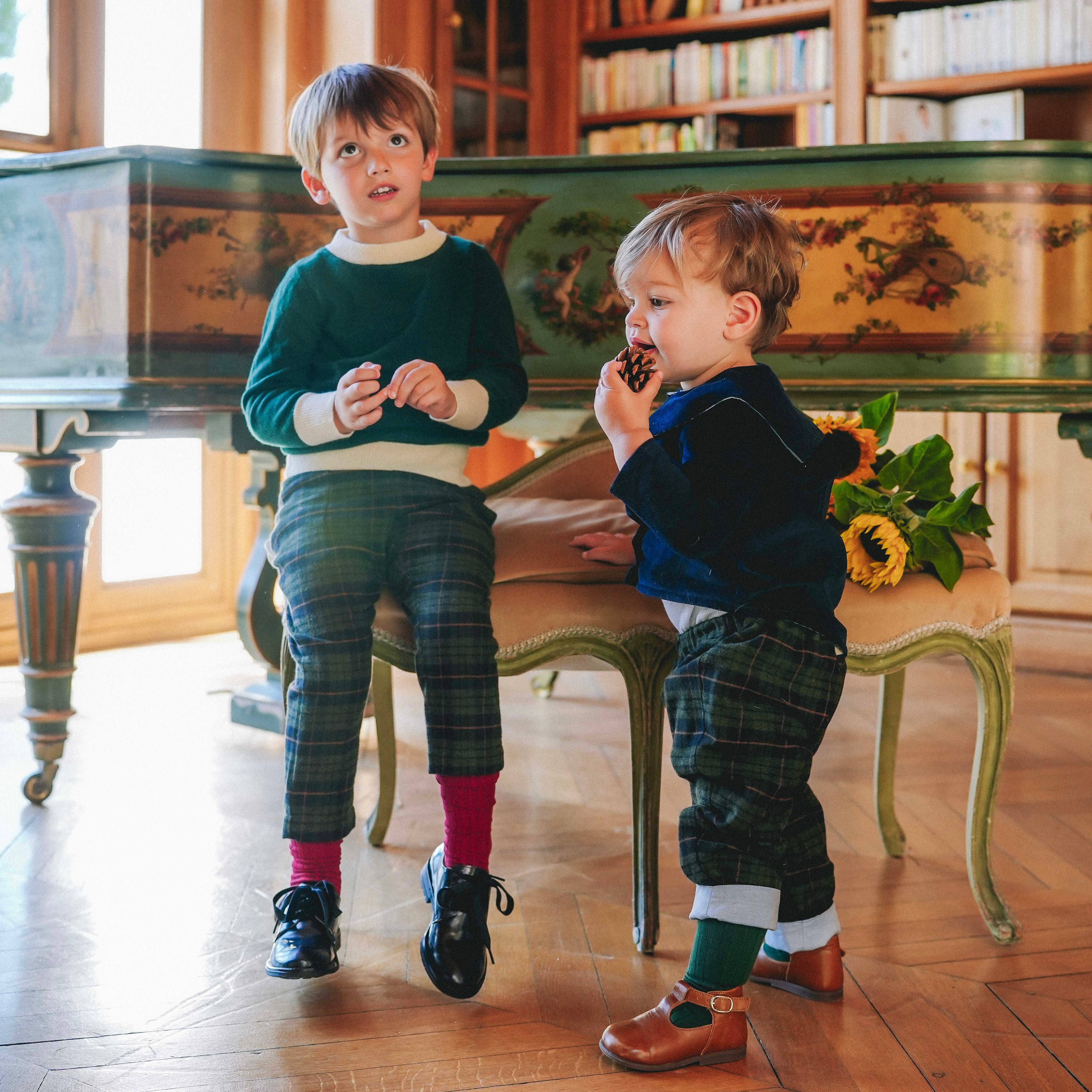 Carotte Pantalon | Tartan