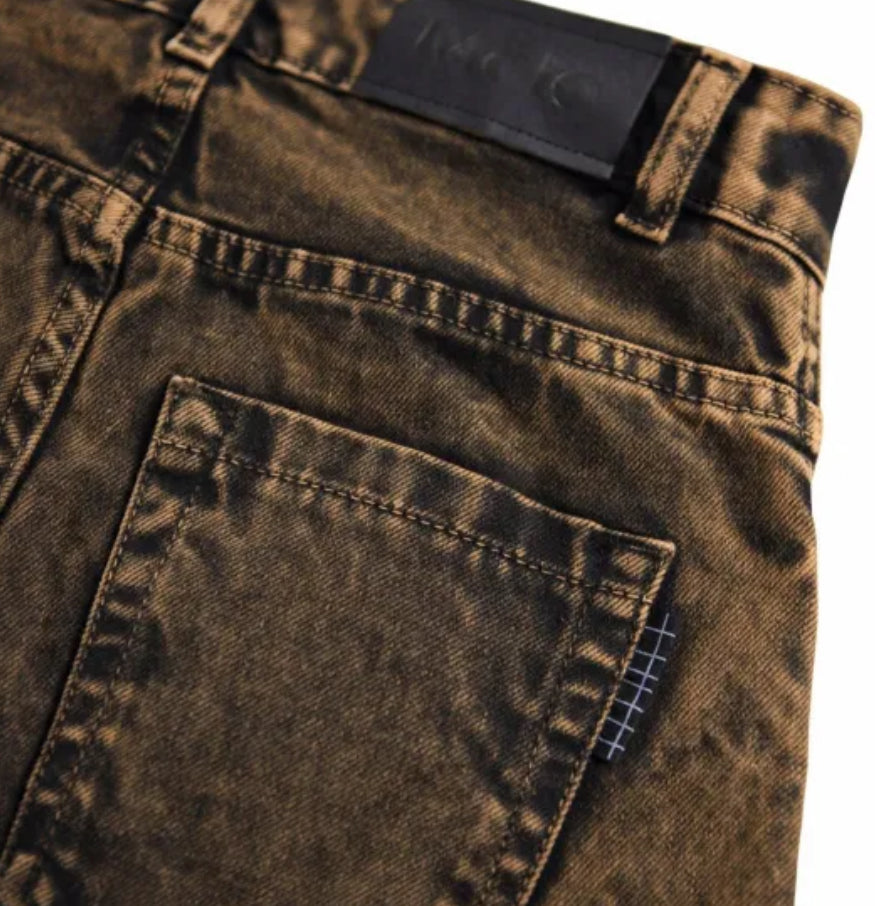 Aiden Denim Pants | Fawn Overdye