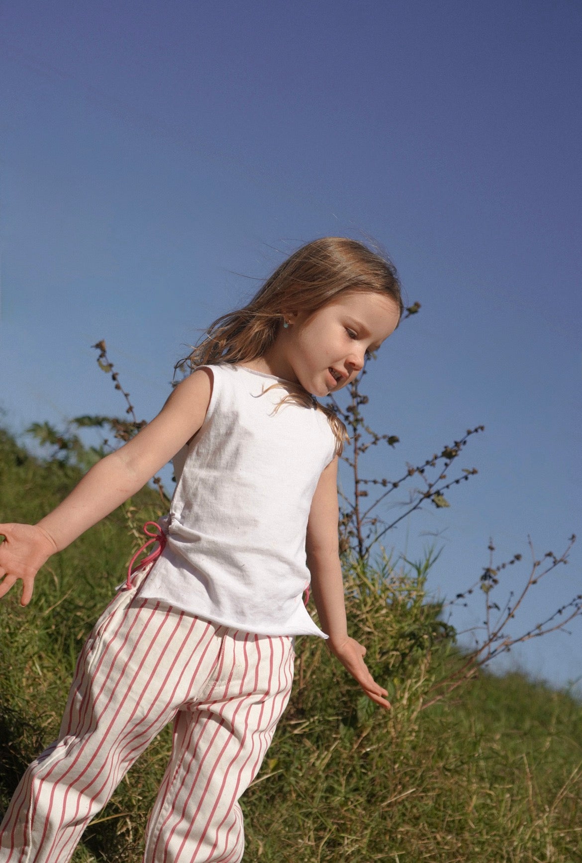 Liv Denim | Pink Stripe