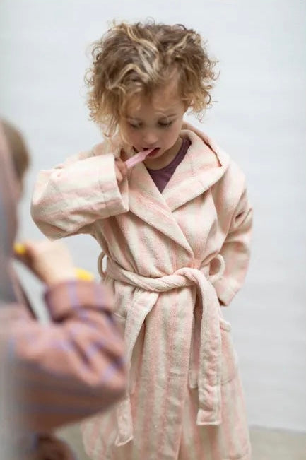 Naram Kids Bathrobe | Striped
