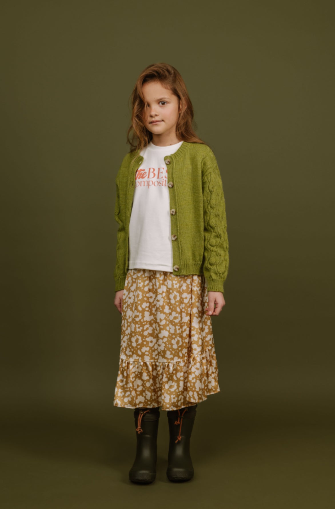 Tempo Cardigan | Green