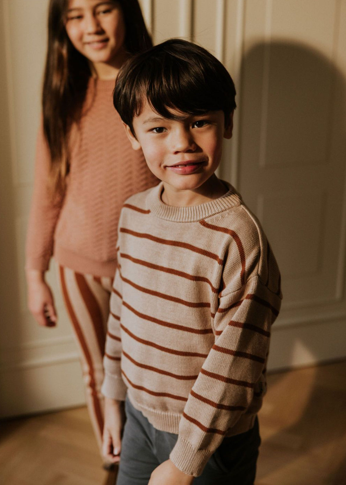 Breton Knitted Sweater | Sesame