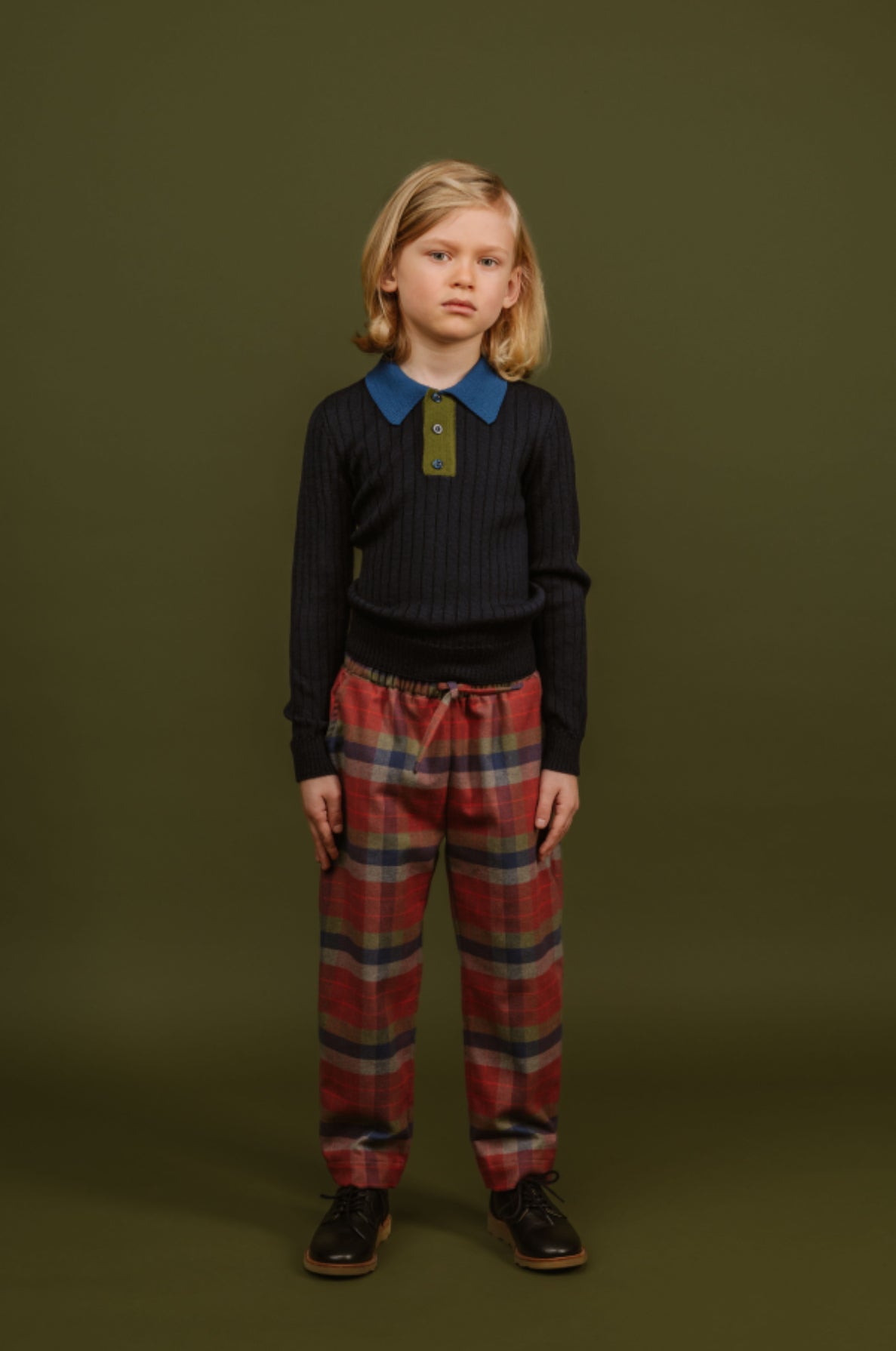 Seamless Polo Shirt | Dark Blue