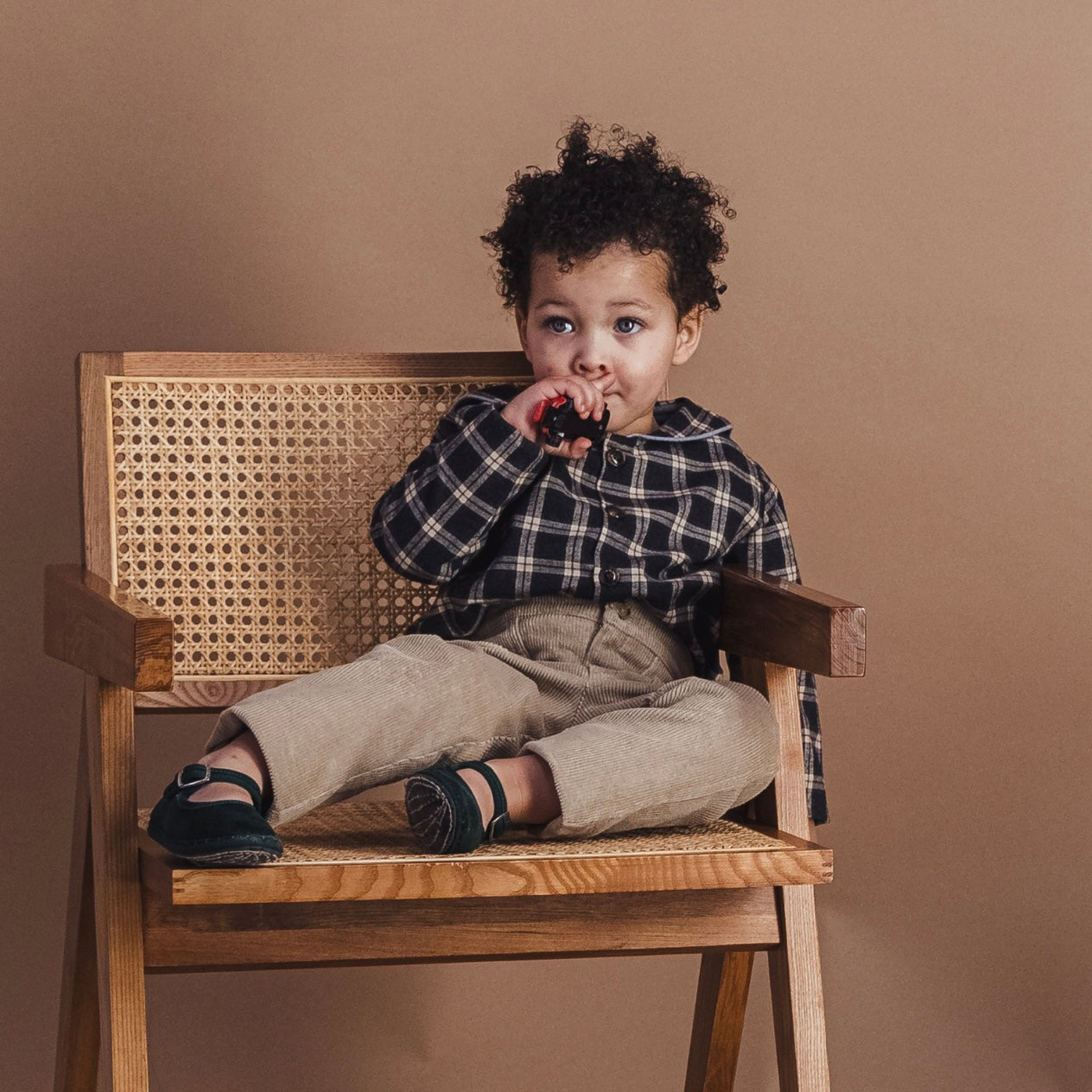 Chemise Lorette | Grey Tartan