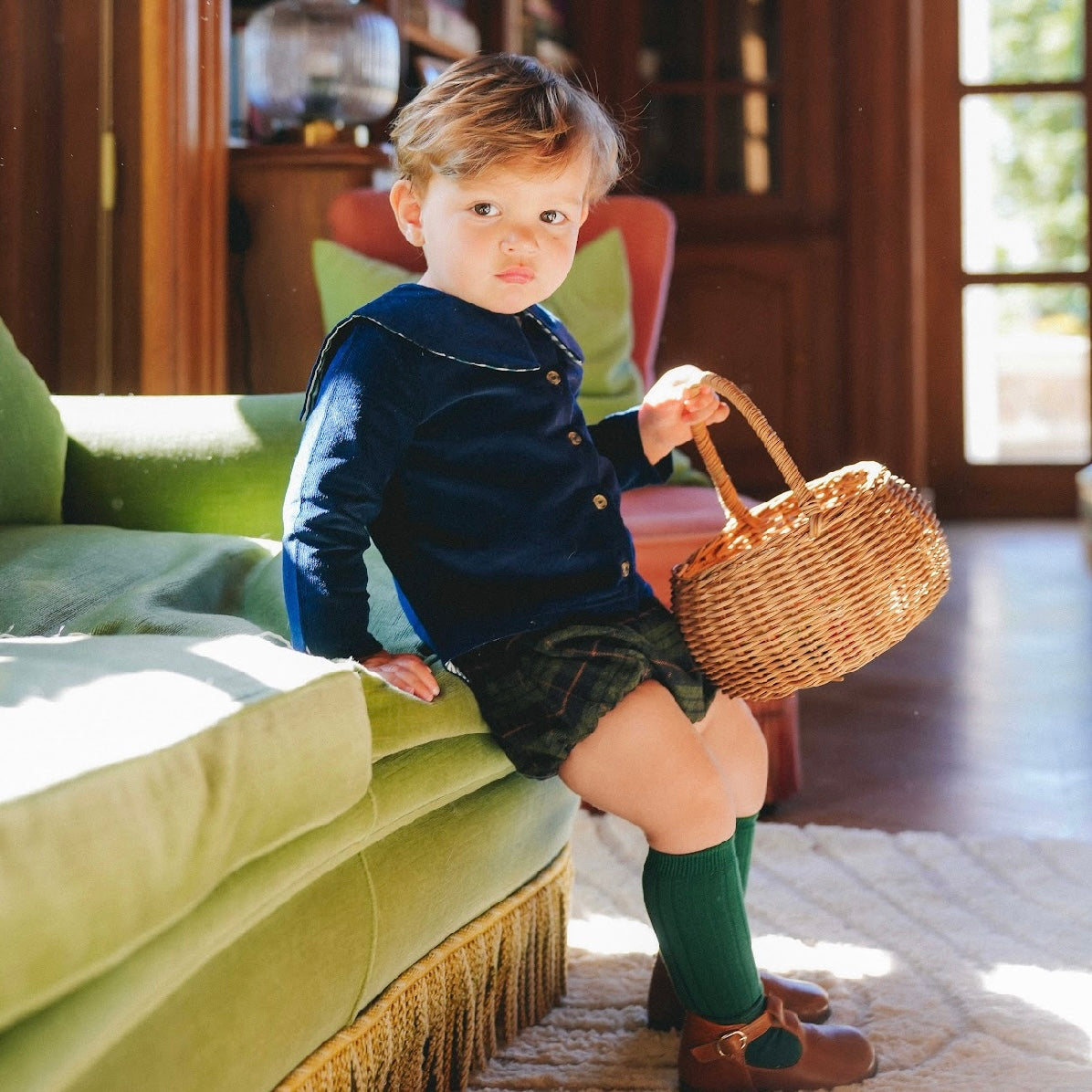 Chemise Lorette | Navy Corduroy