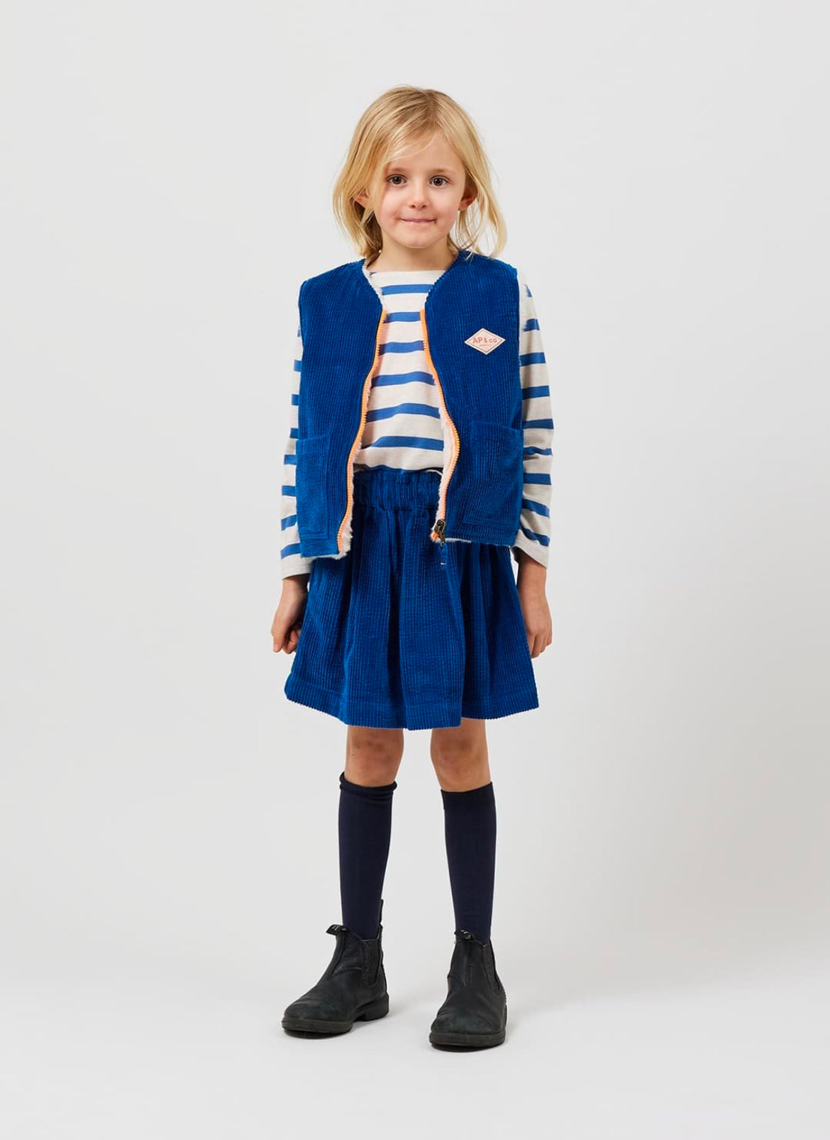 Garance  Skirt | Navy