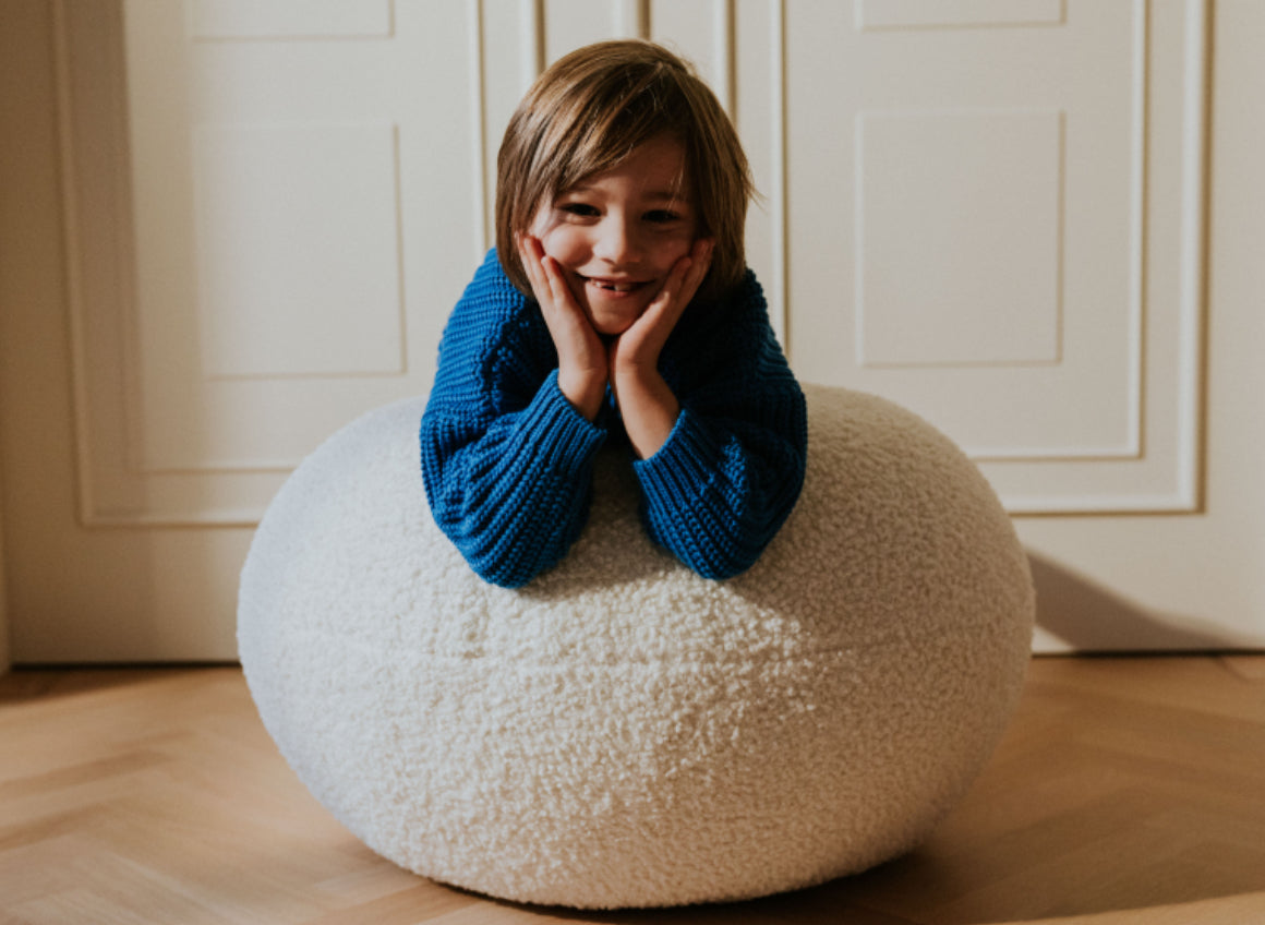 Chunky Knitted Sweater | Royal Blue