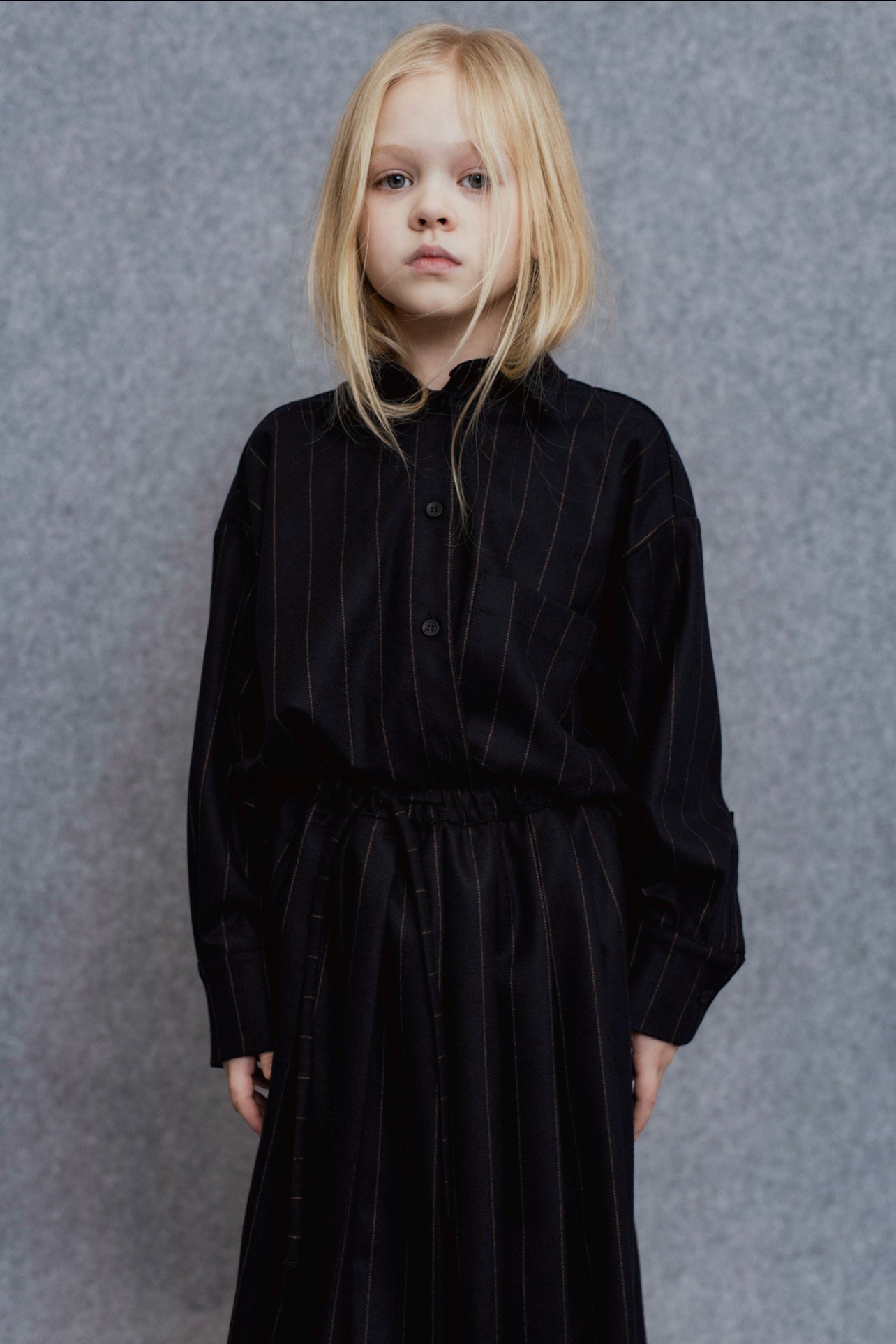 Blue Shirt | Navy Stripes