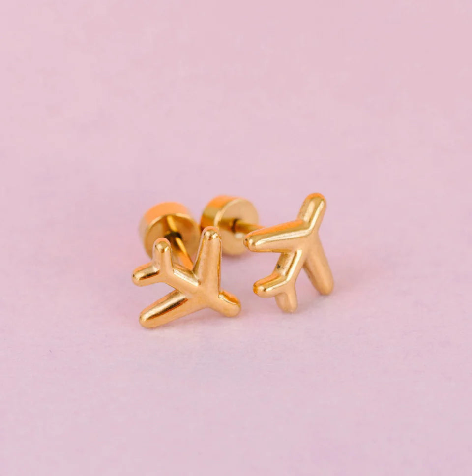 Airplane Earrings