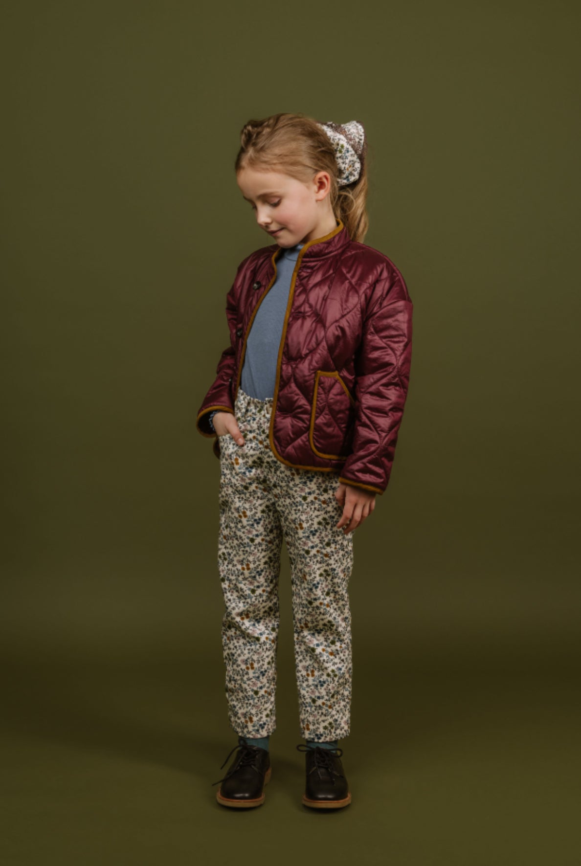 Nico Puffer Jacket | Aubergine