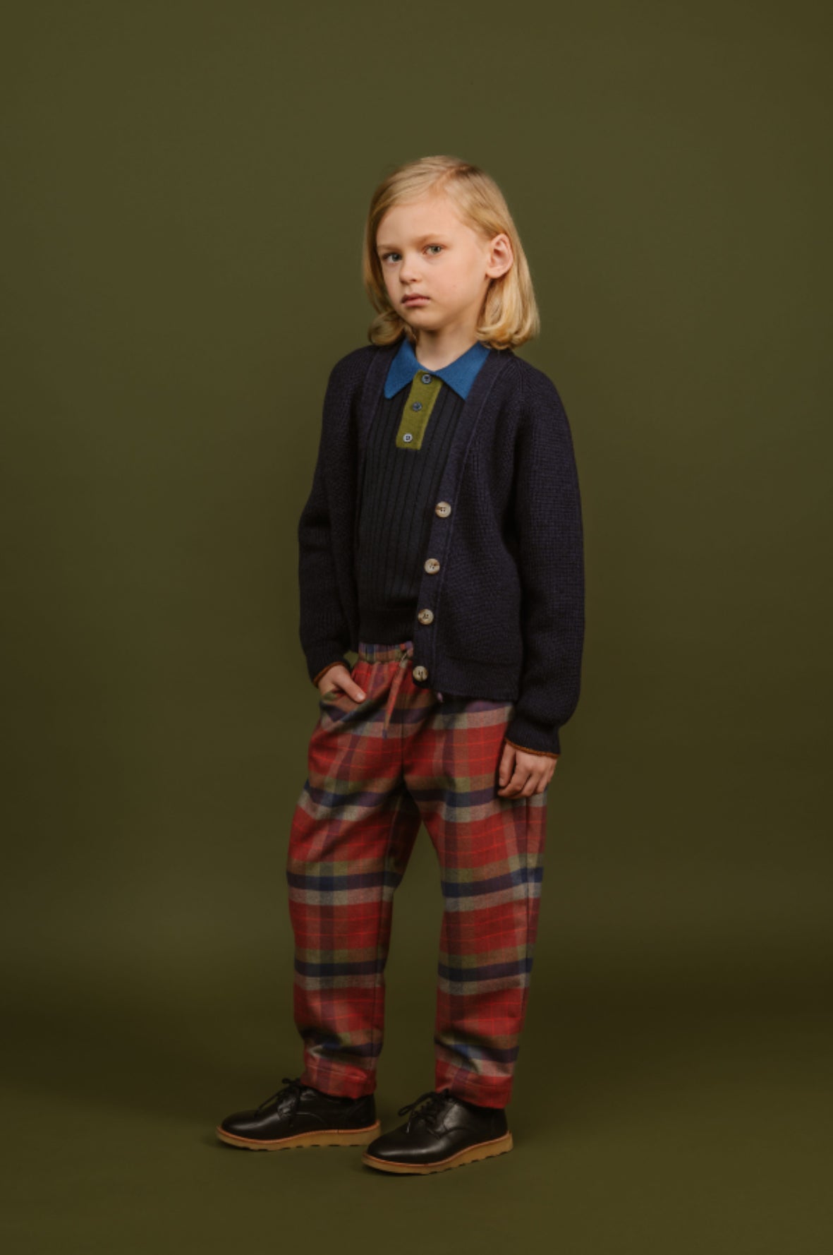 Tempo Cardigan | Dark Blue