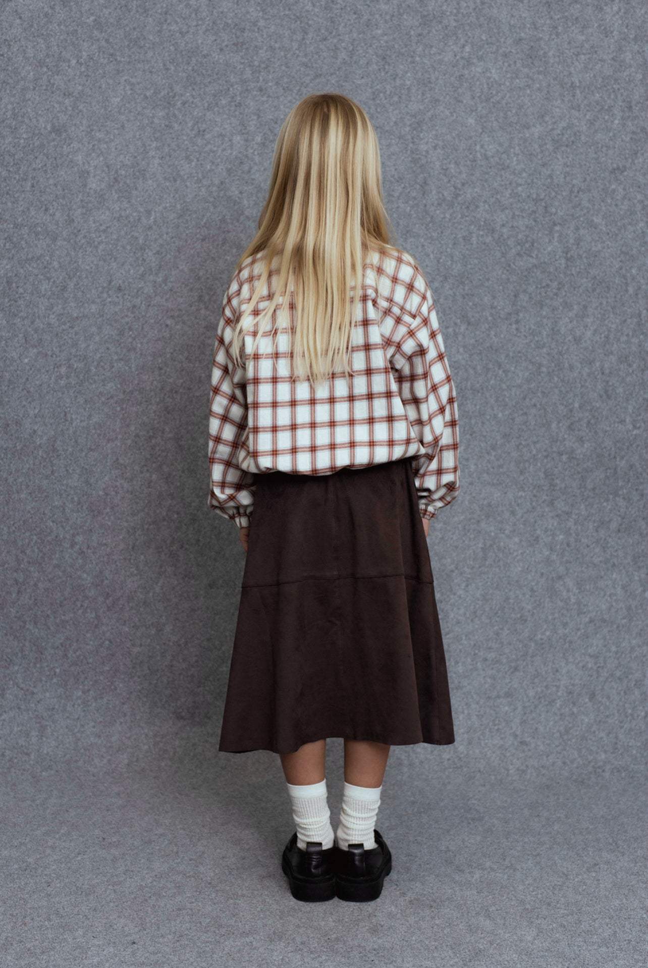 Anano Skirt | Coffee Leather