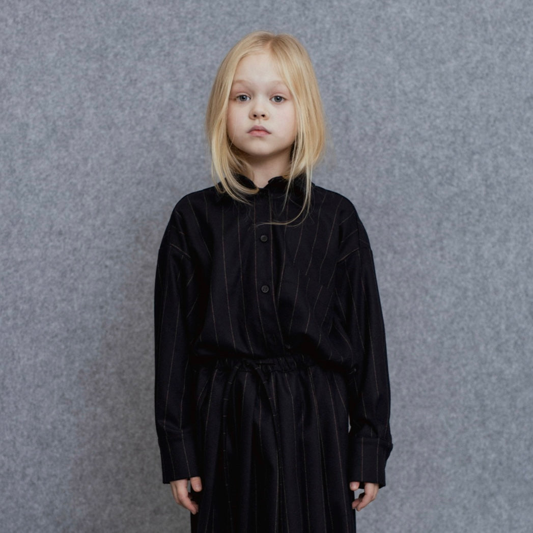 Blue Shirt | Navy Stripes