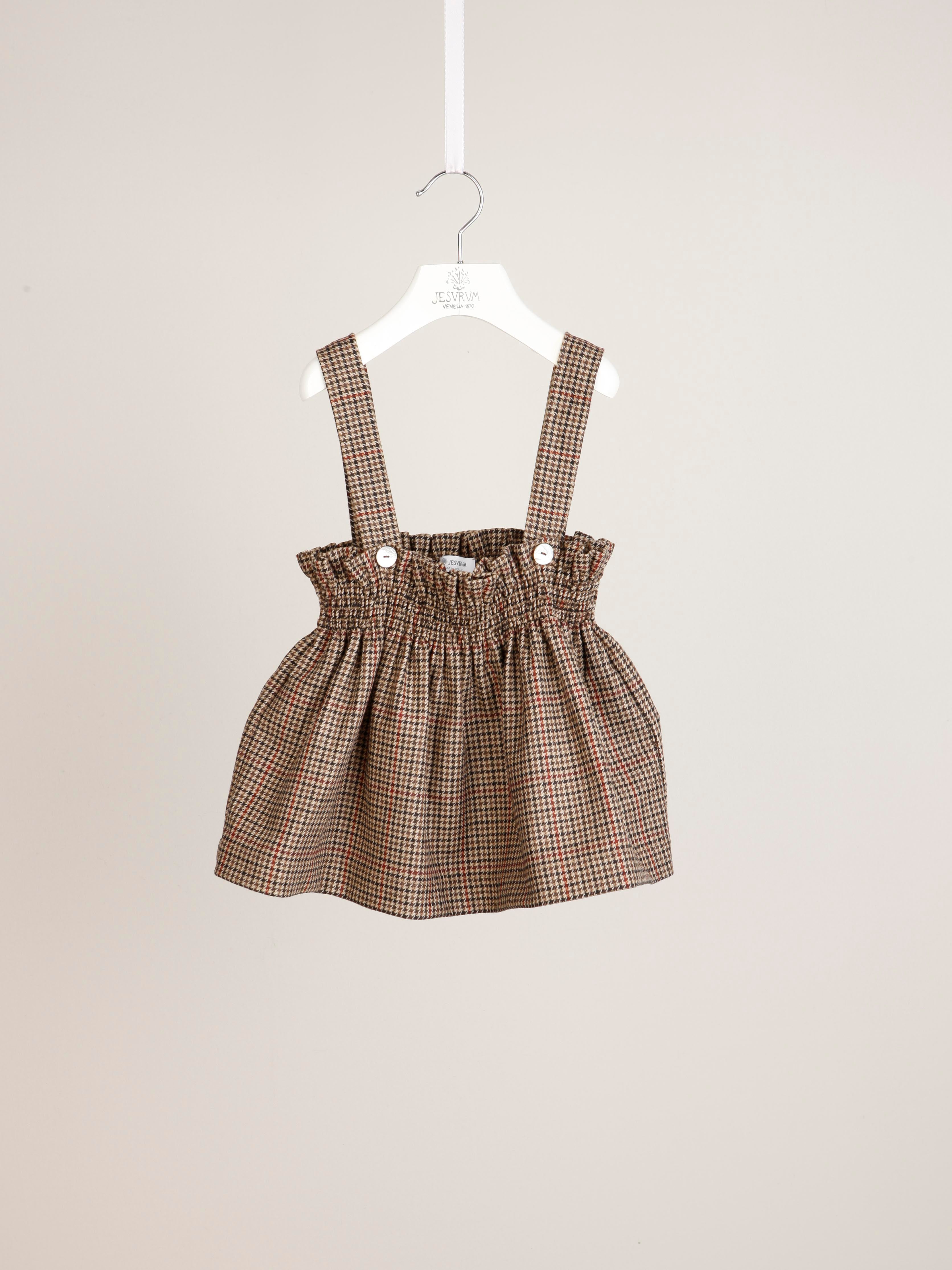 Giada Dress | Blue Check