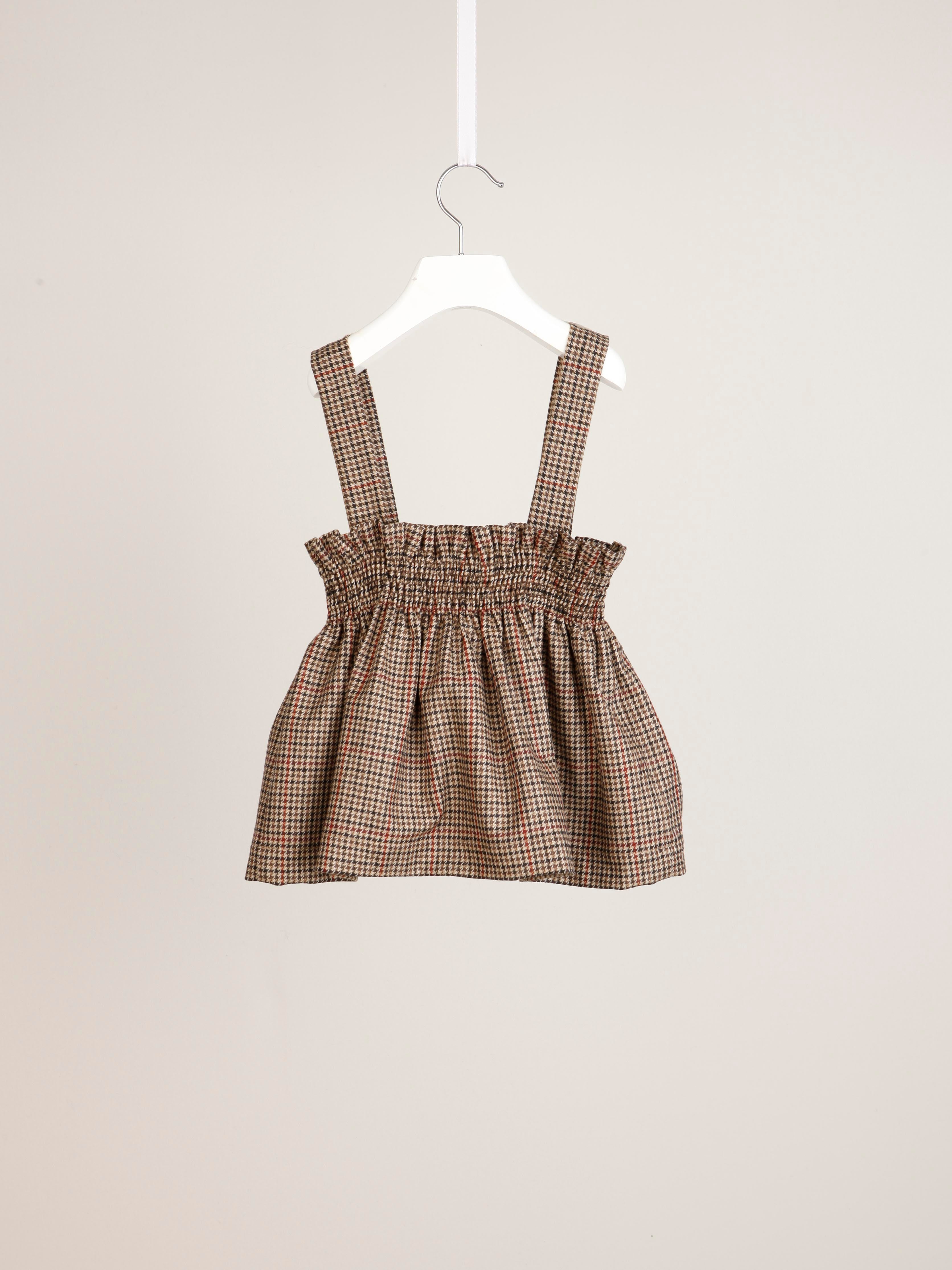 Giada Dress | Blue Check