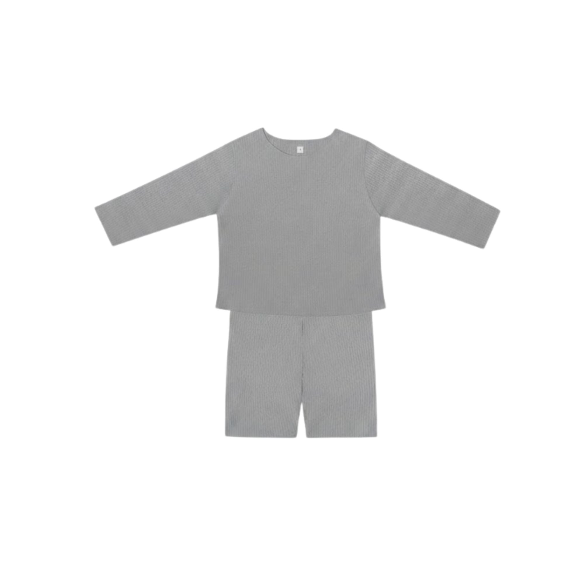 Rib Shorts Set