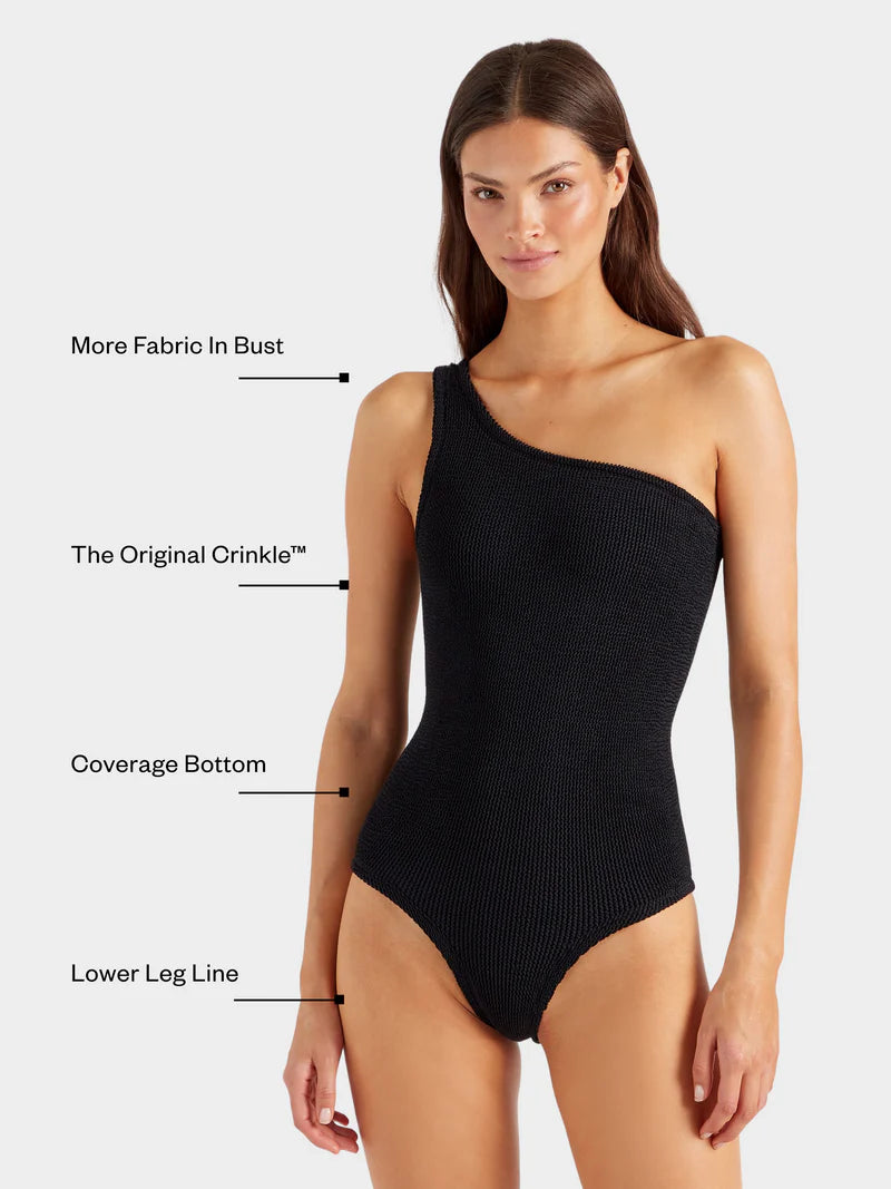 Womens Coverage Nancy Swim | Black