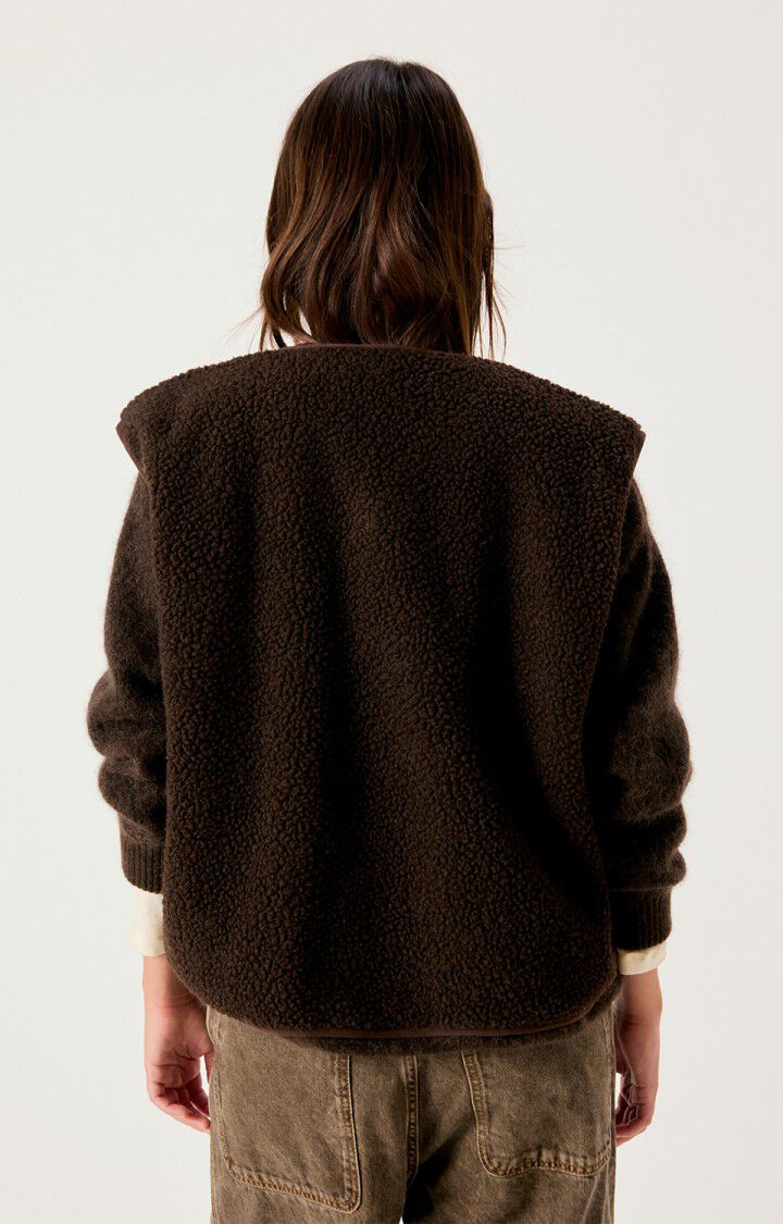 Womens Hoktown Sleeveless Jacket | Chesnut Tree Melange