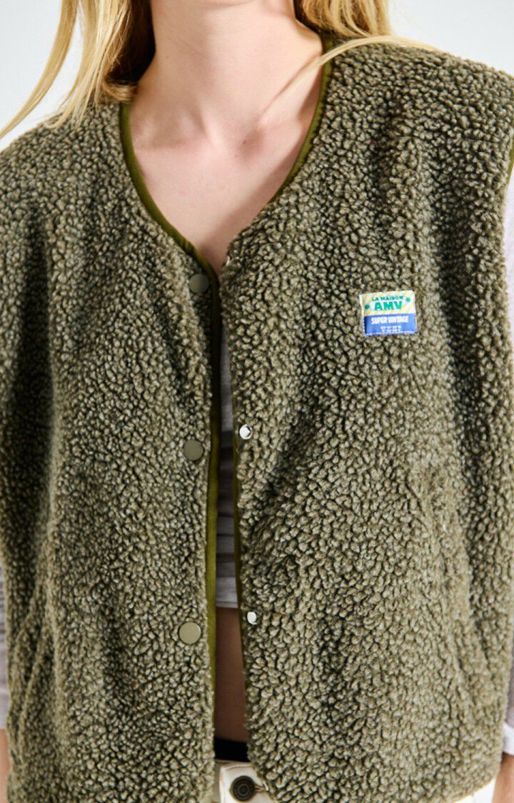 Womens Hoktown Sleeveless Jacket | Varan Melange