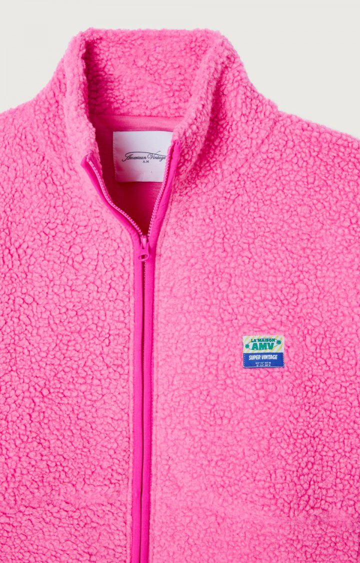 Womens Hoktown Jacket | Acid Pink Melange