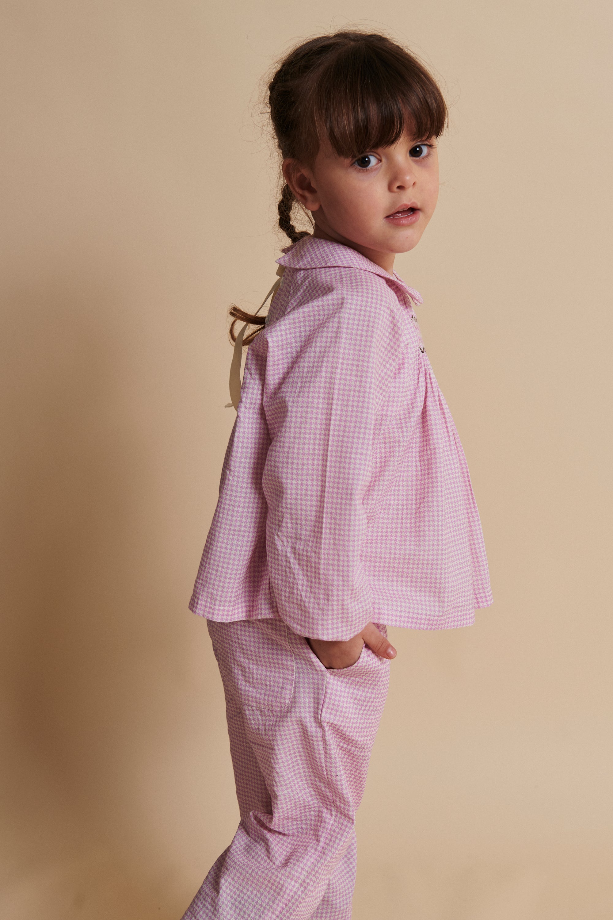 Houndstooth Blouse | Syringa