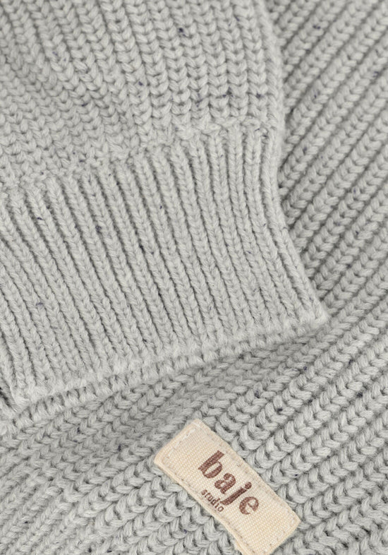 Harrow Sweater | Grey Melange Neppy