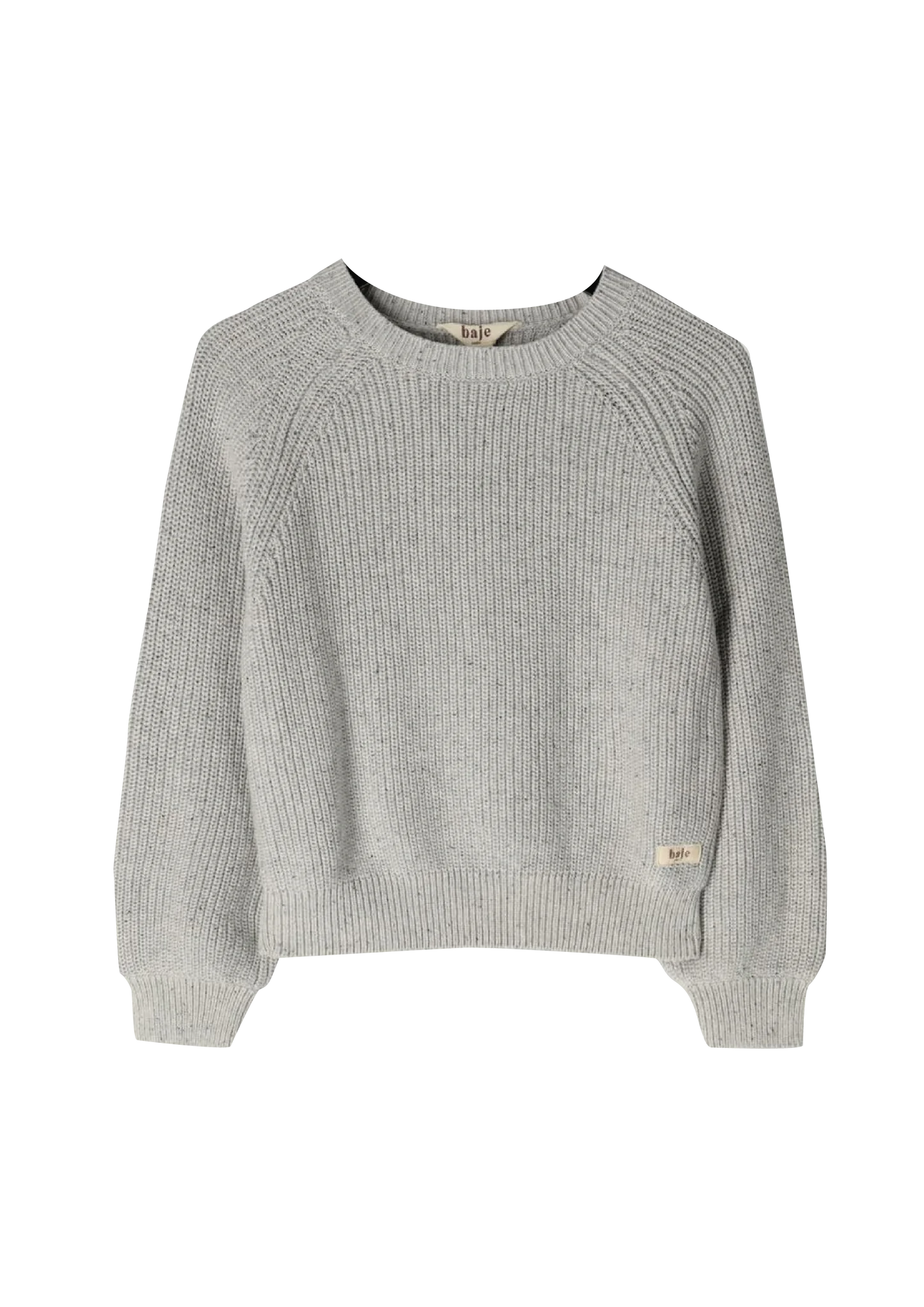 Harrow Sweater | Grey Melange Neppy