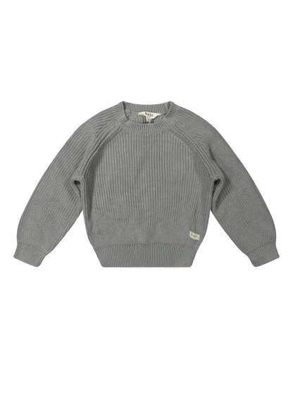 Harrow Sweater | Grey Blue