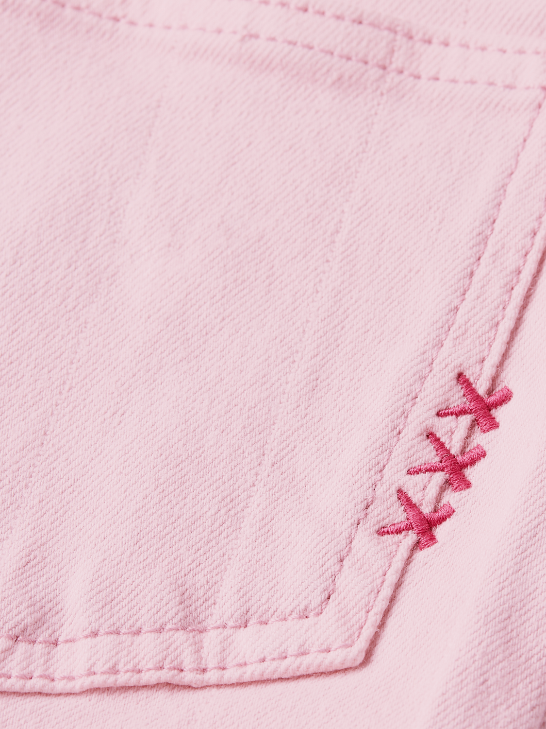 Wave Wide Leg Denim | Lilac Snow