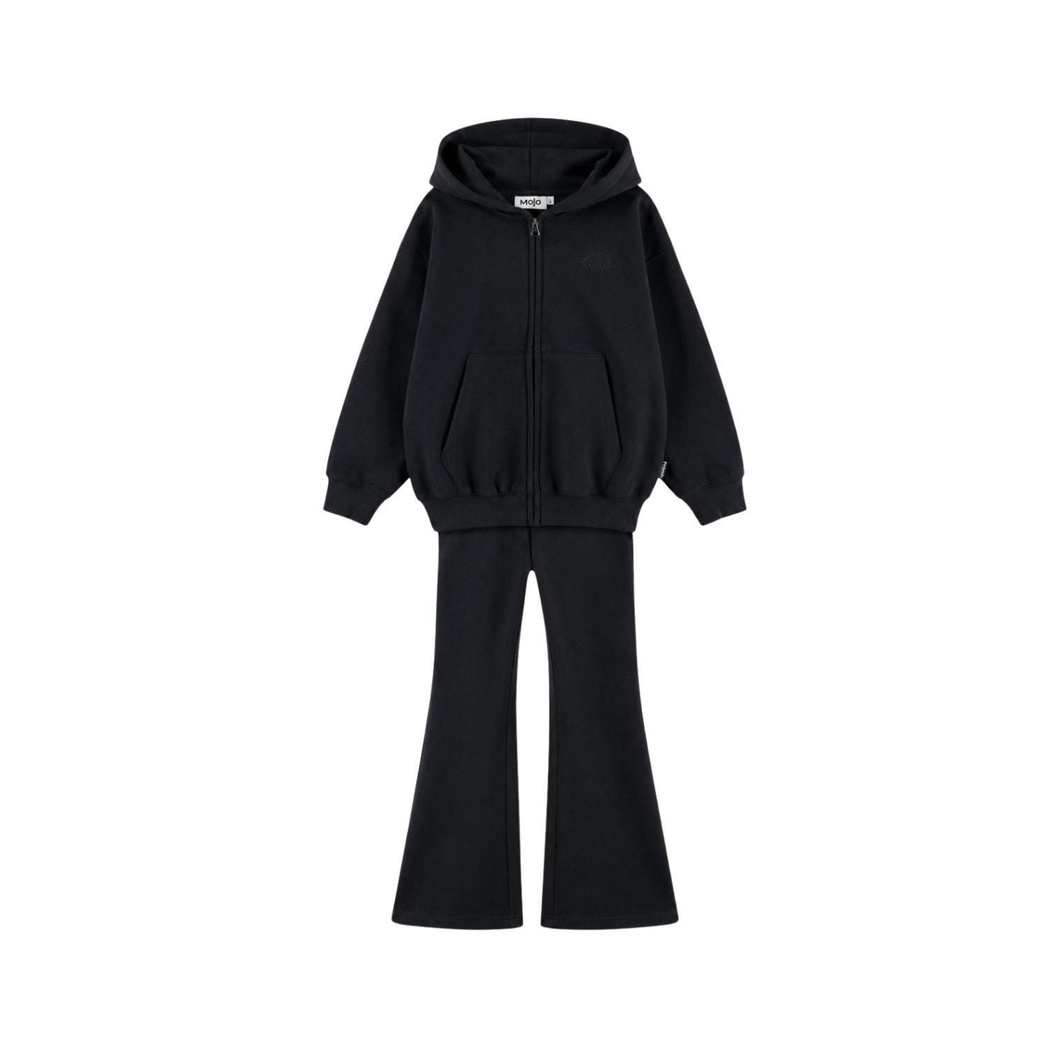 Marey Hoodie Set | Black