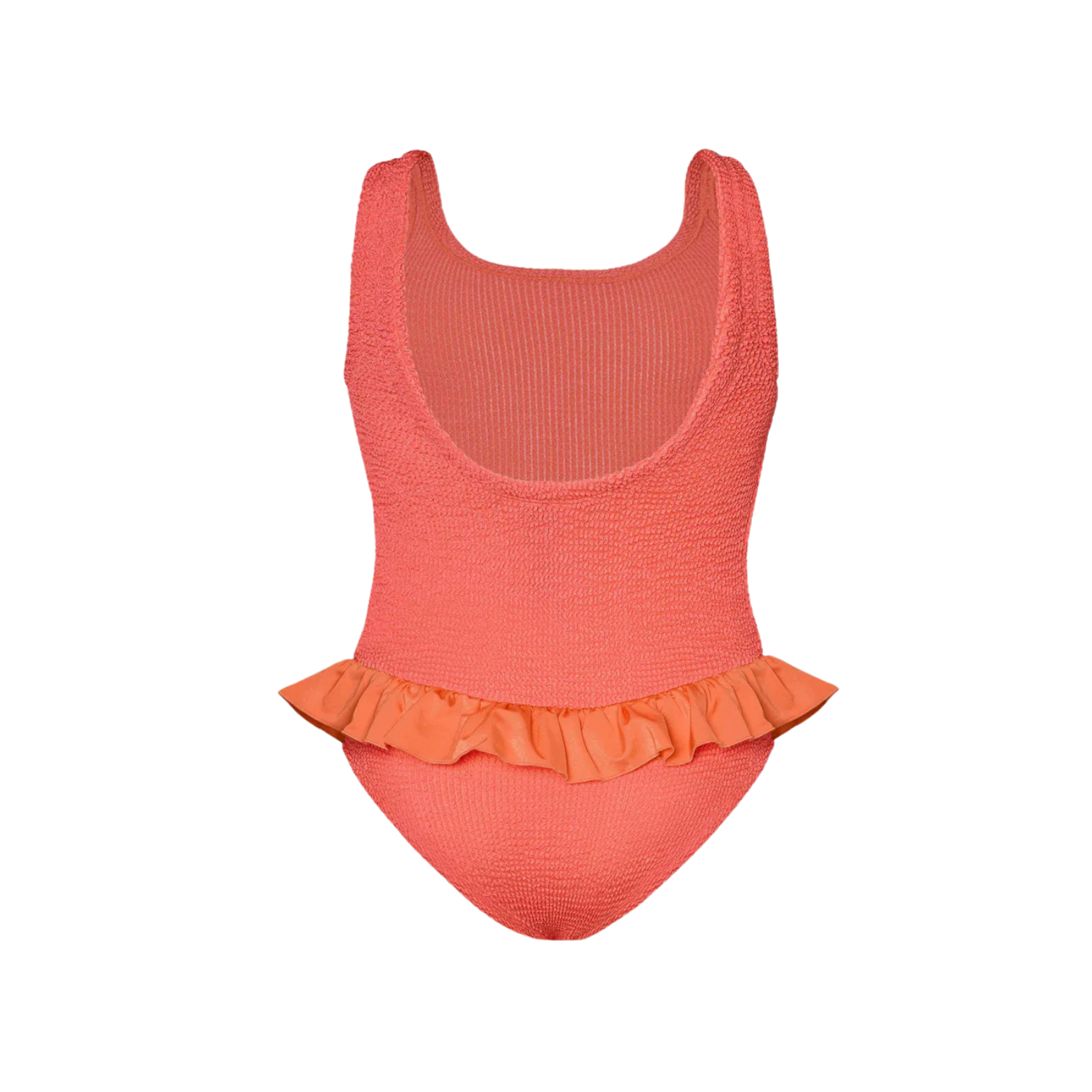 Duo Denise Crinkle Swim | Metallic Coral
