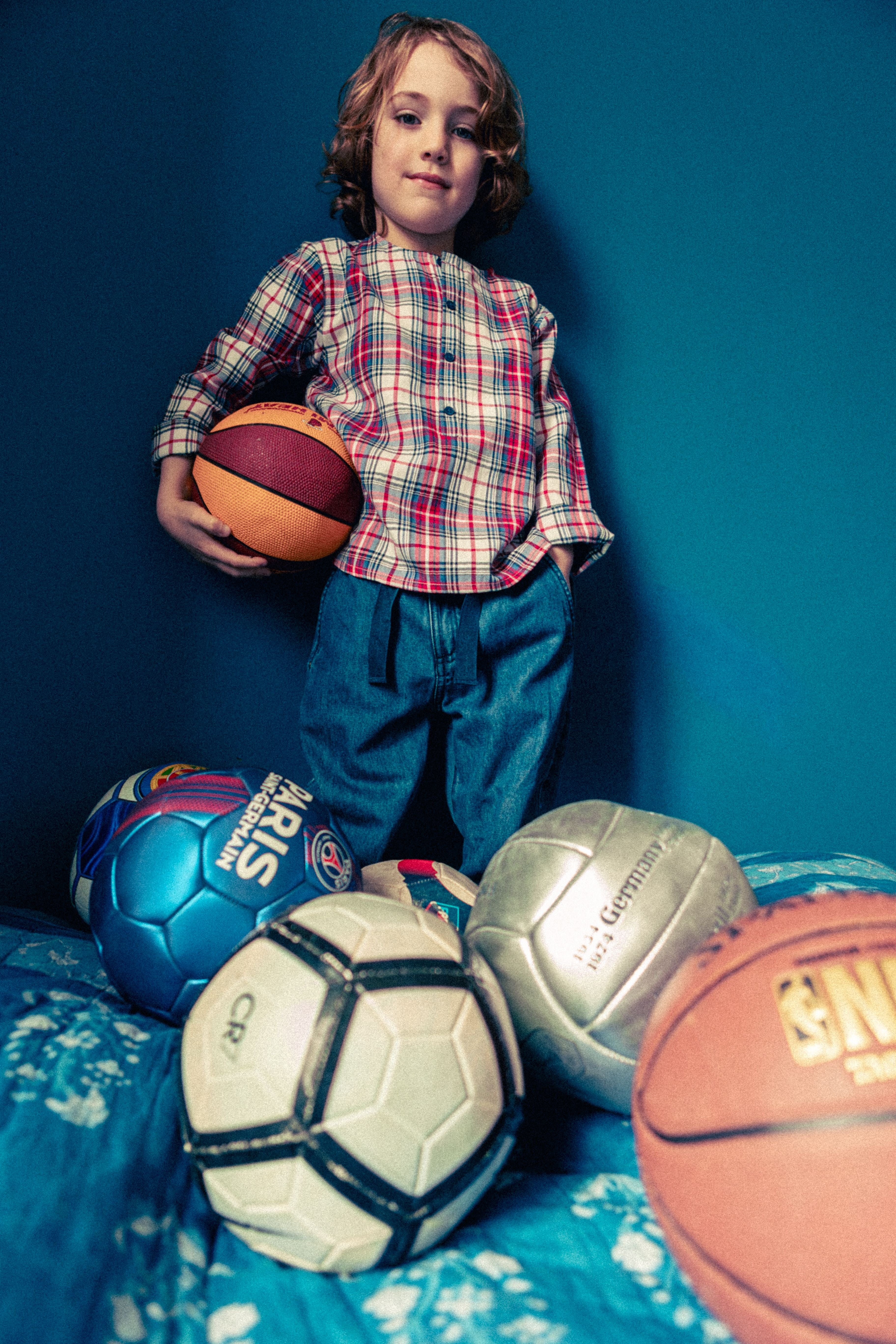 Luke Shirt | Off White/Red