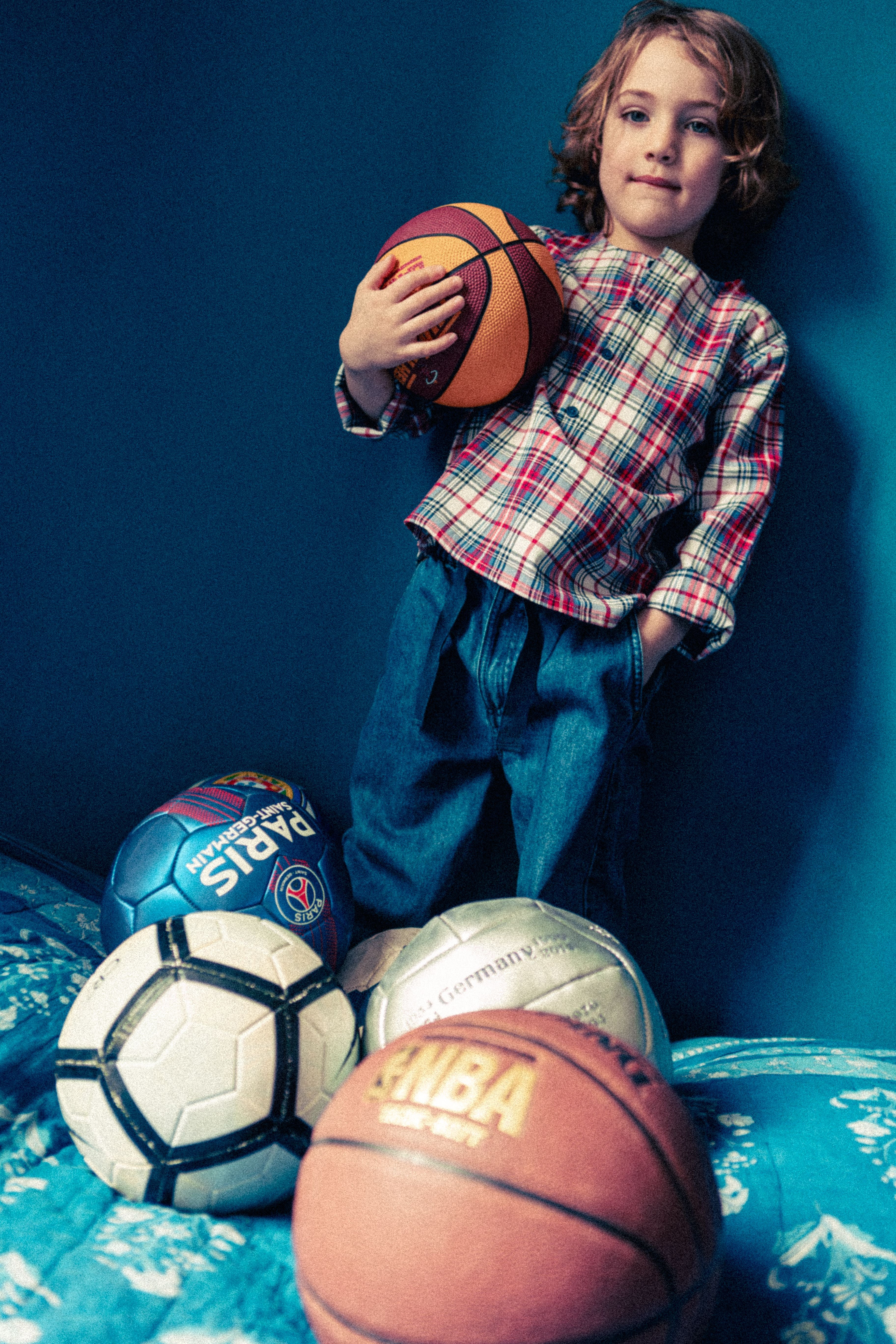 Luke Shirt | Off White/Red