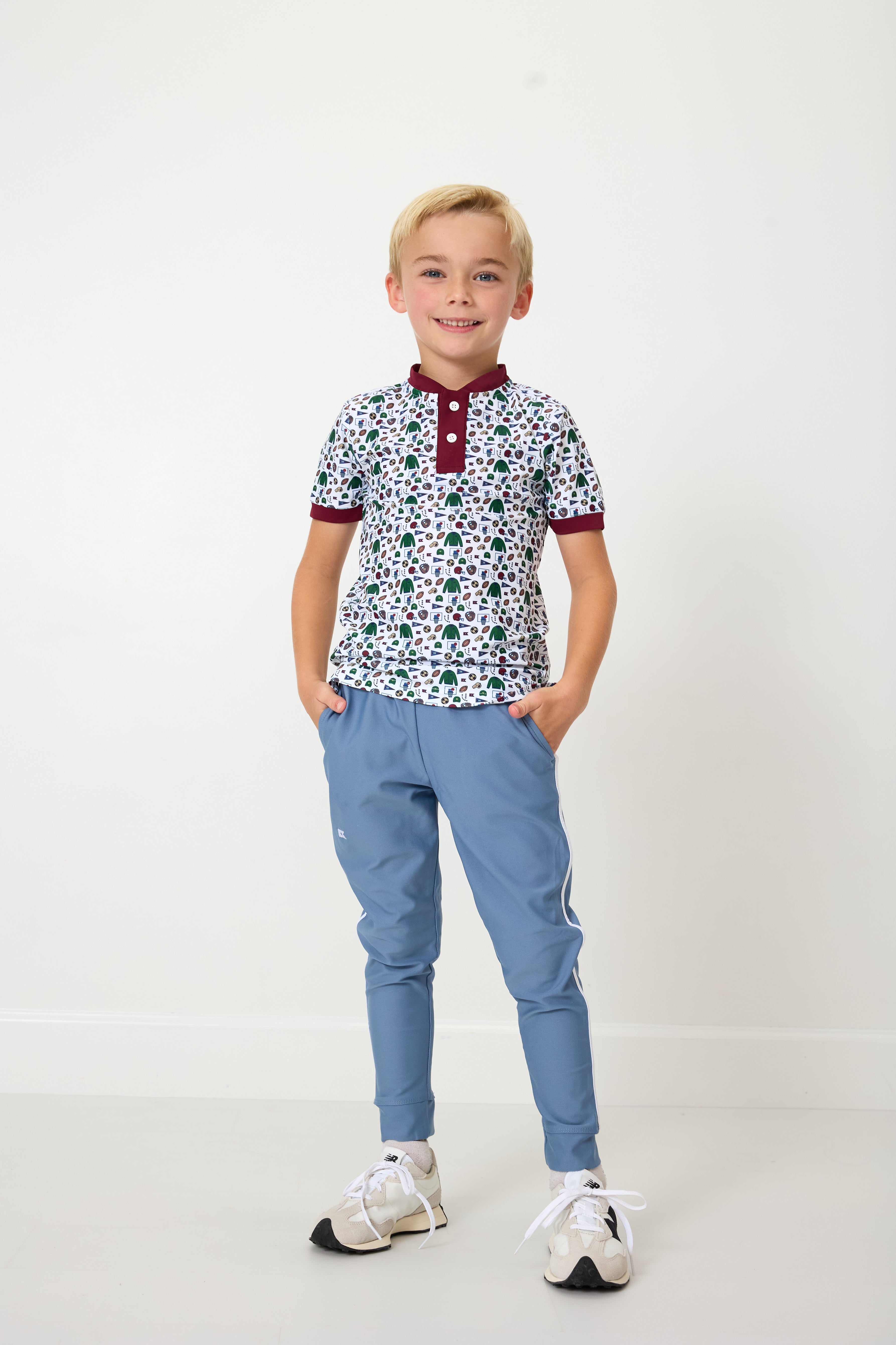 Retro Warm Up Jogger | Slate