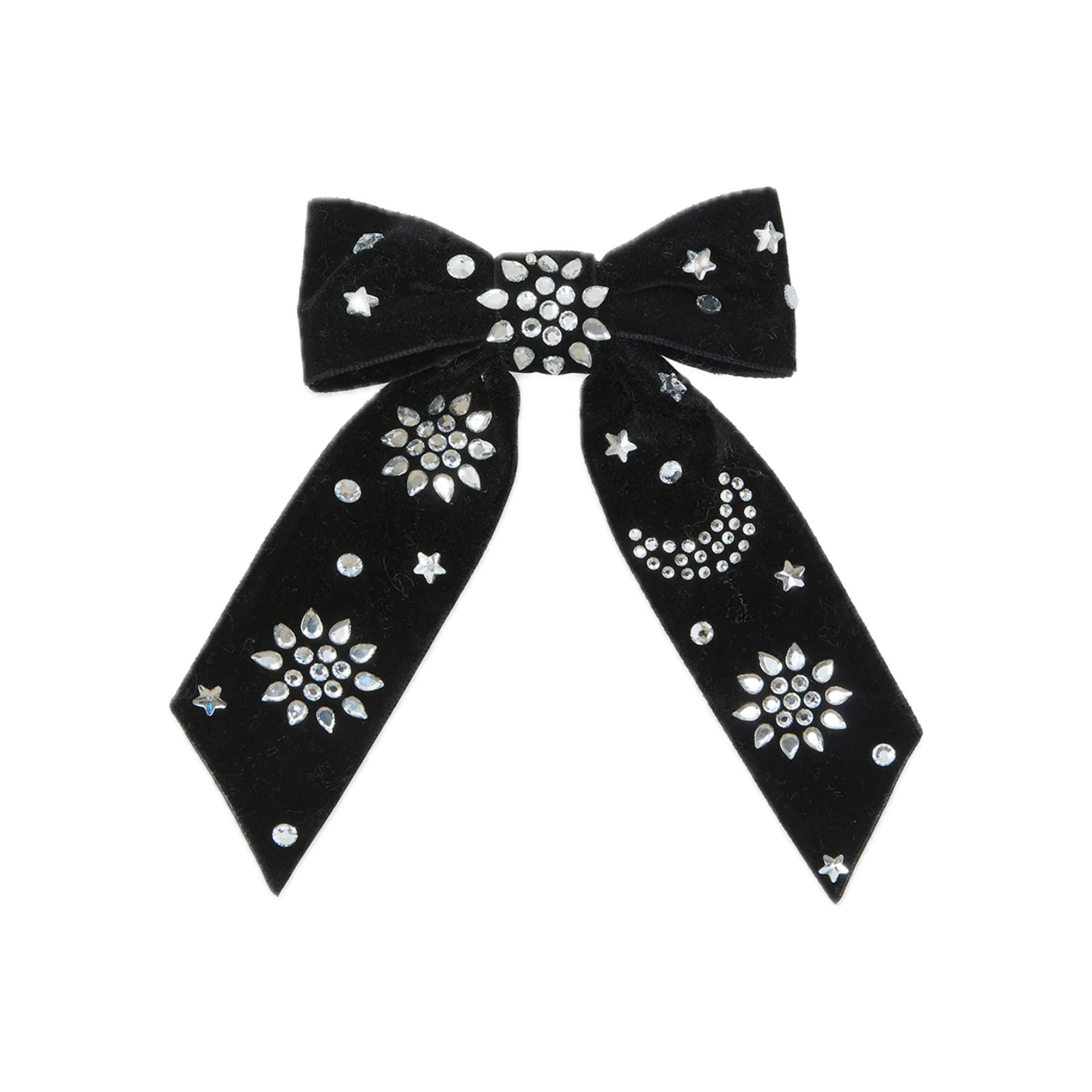 Barrette Bow | Black