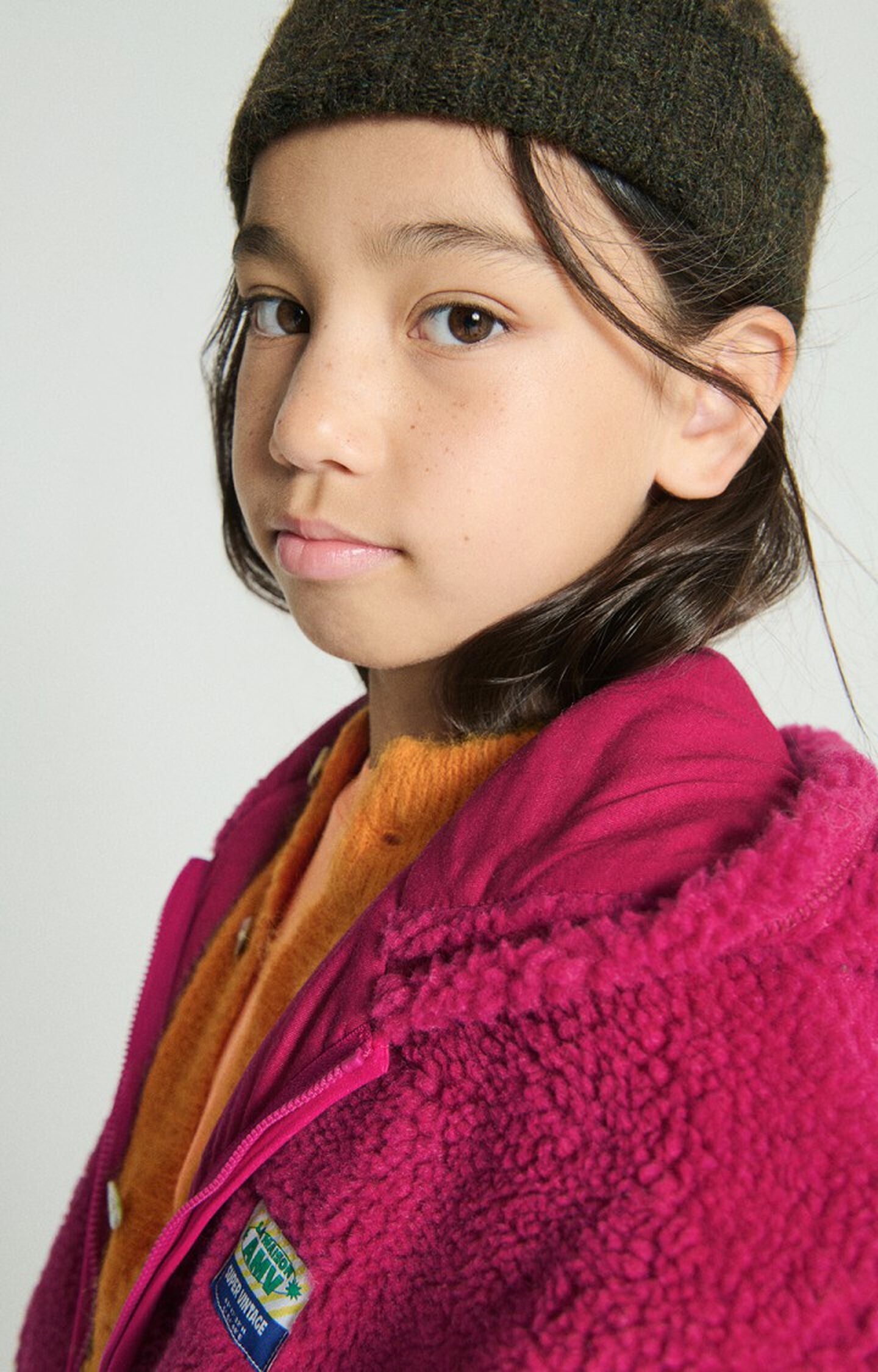 Hoktown Hooded Sherpa Jacket | Fuschia