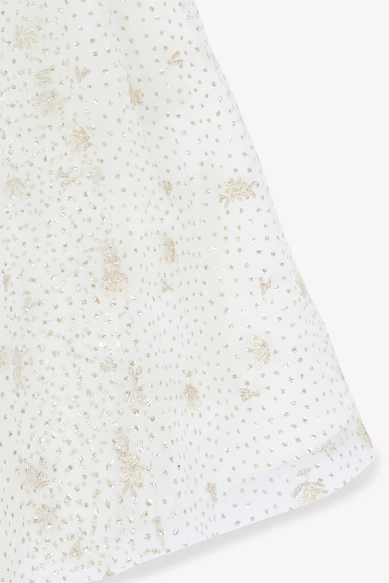 Ruffled Skirt | Ecru