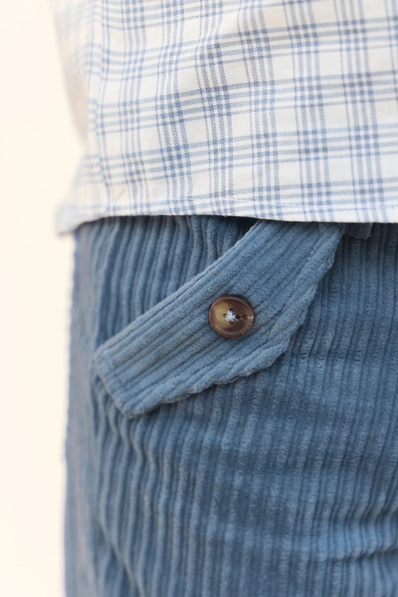 Trousers | Blue Grey