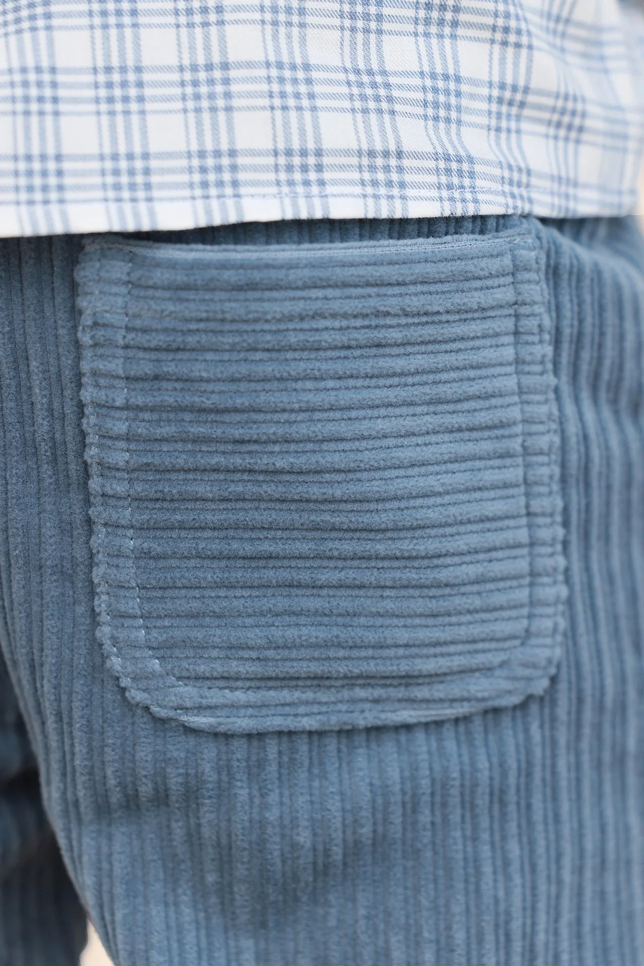 Trousers | Blue Grey