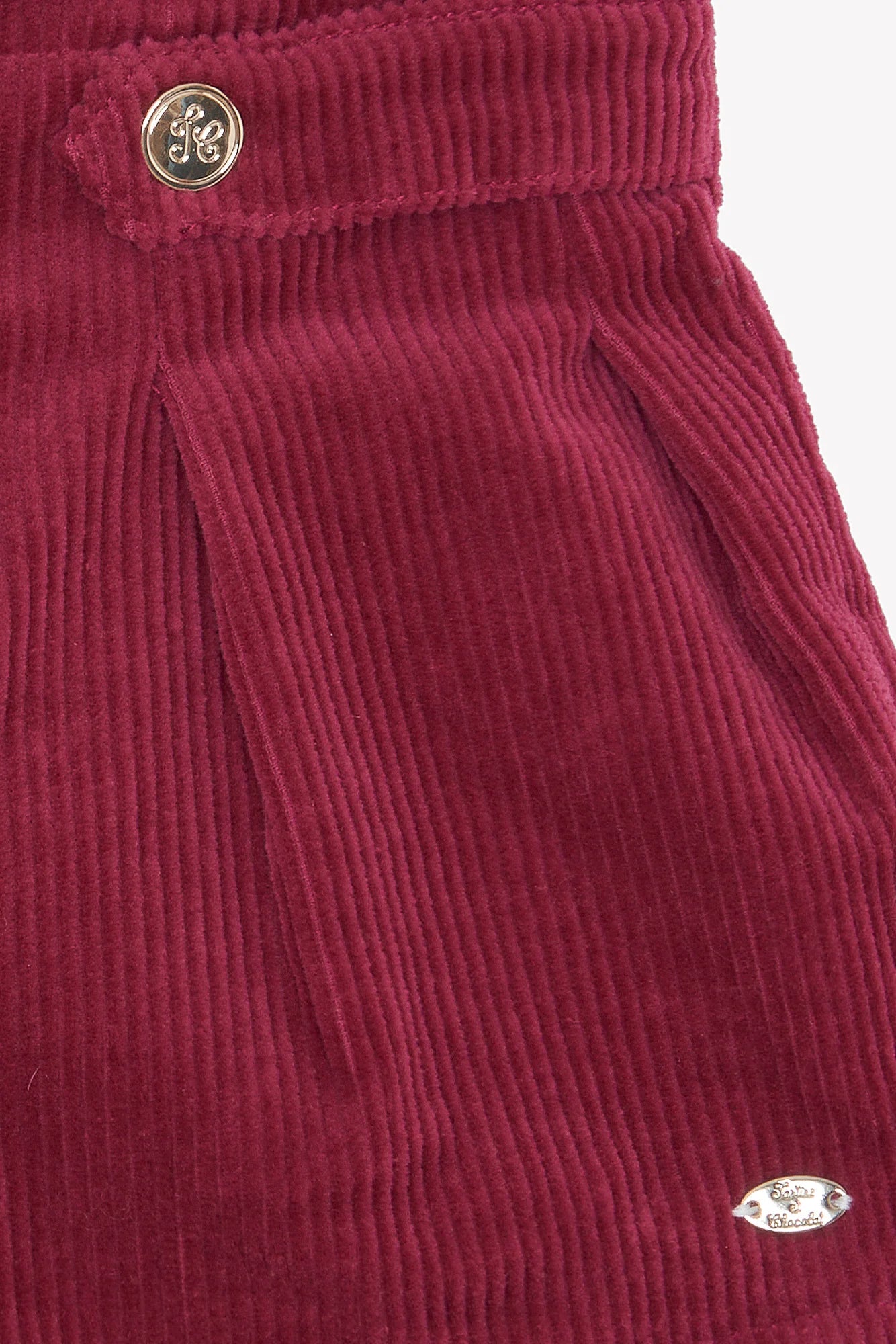 Fairytale Shorts | Magenta Velvet
