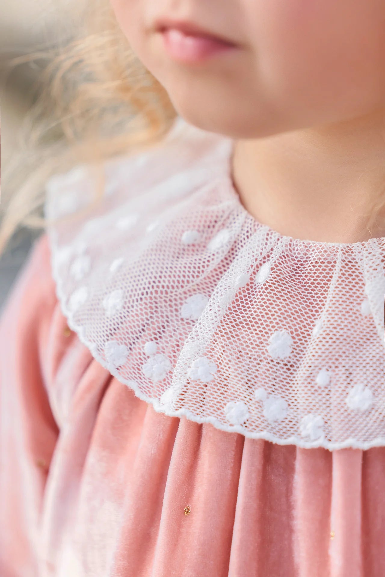 Dress | Velvet Powder Pink