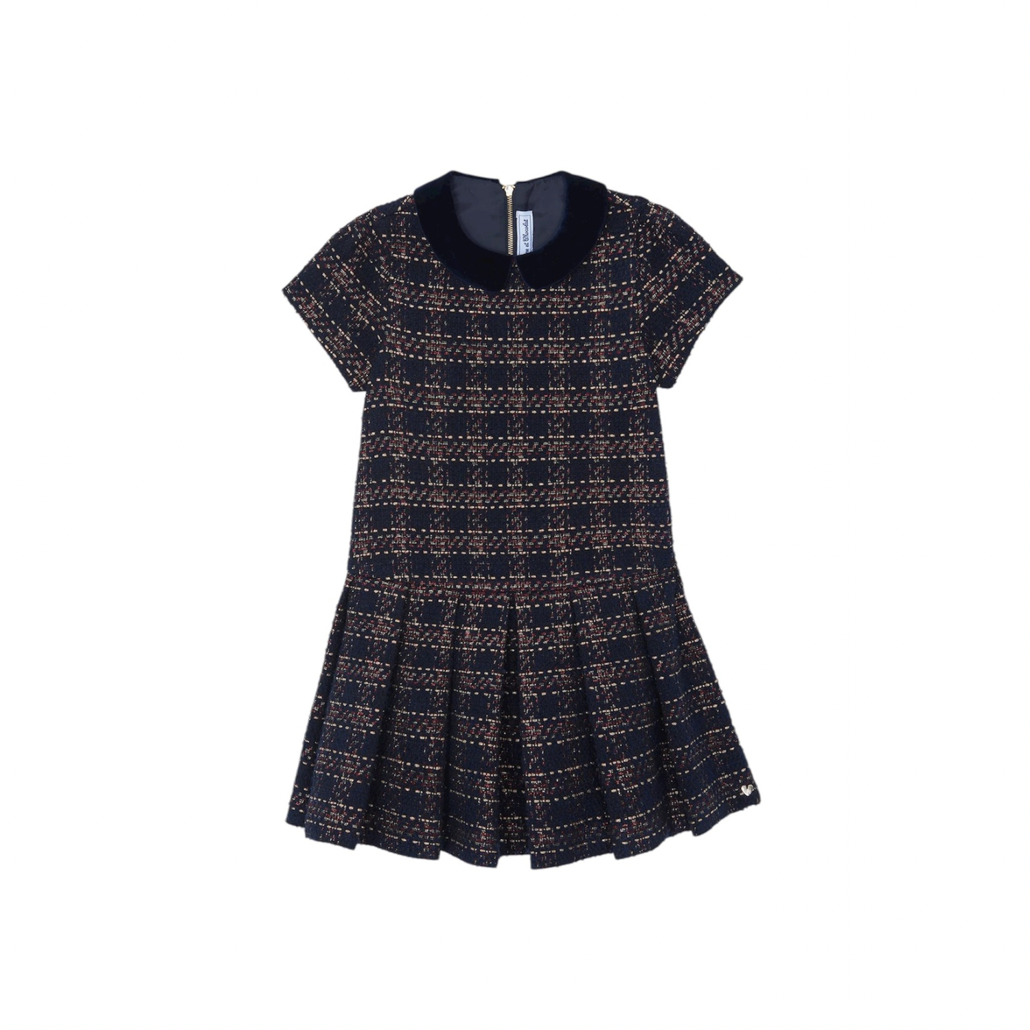 Sparkly Tweed Dress | Marine