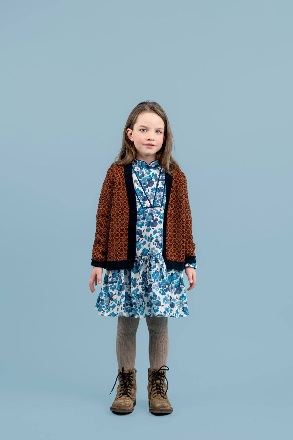 Morgan Merino Wool Cardigan | Caramel