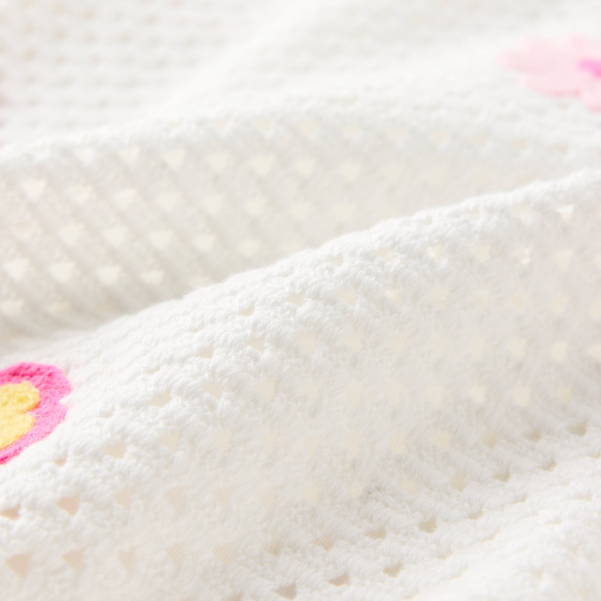 Daisette Crochet Mini Dress | Multi